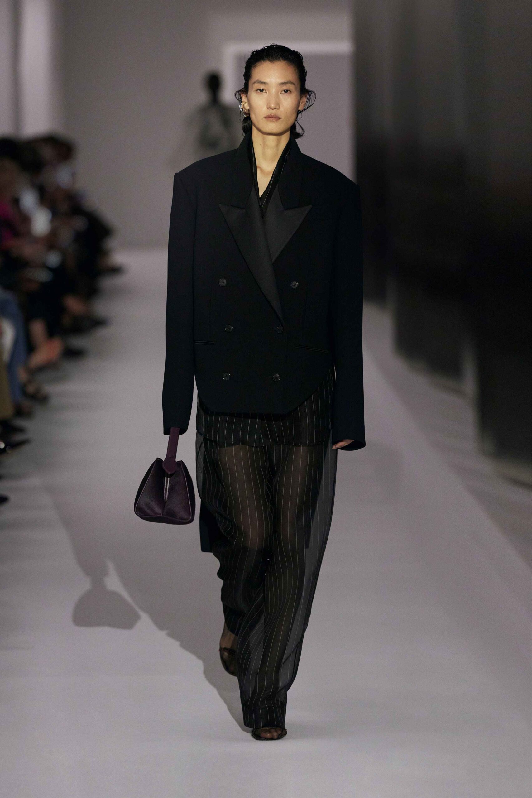 Have someone reserve the boardroom—in the new power suit spotted at the S/S25 shows, the ‘80s look means serious business khaite