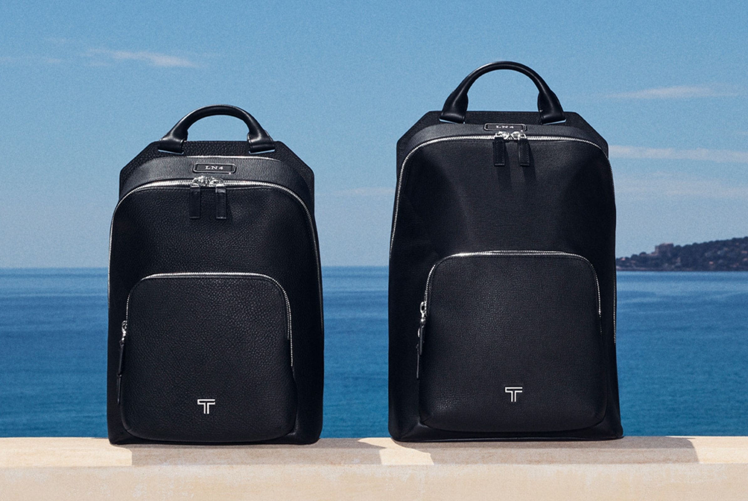 The TUMI Turin Backpack clad in all-black