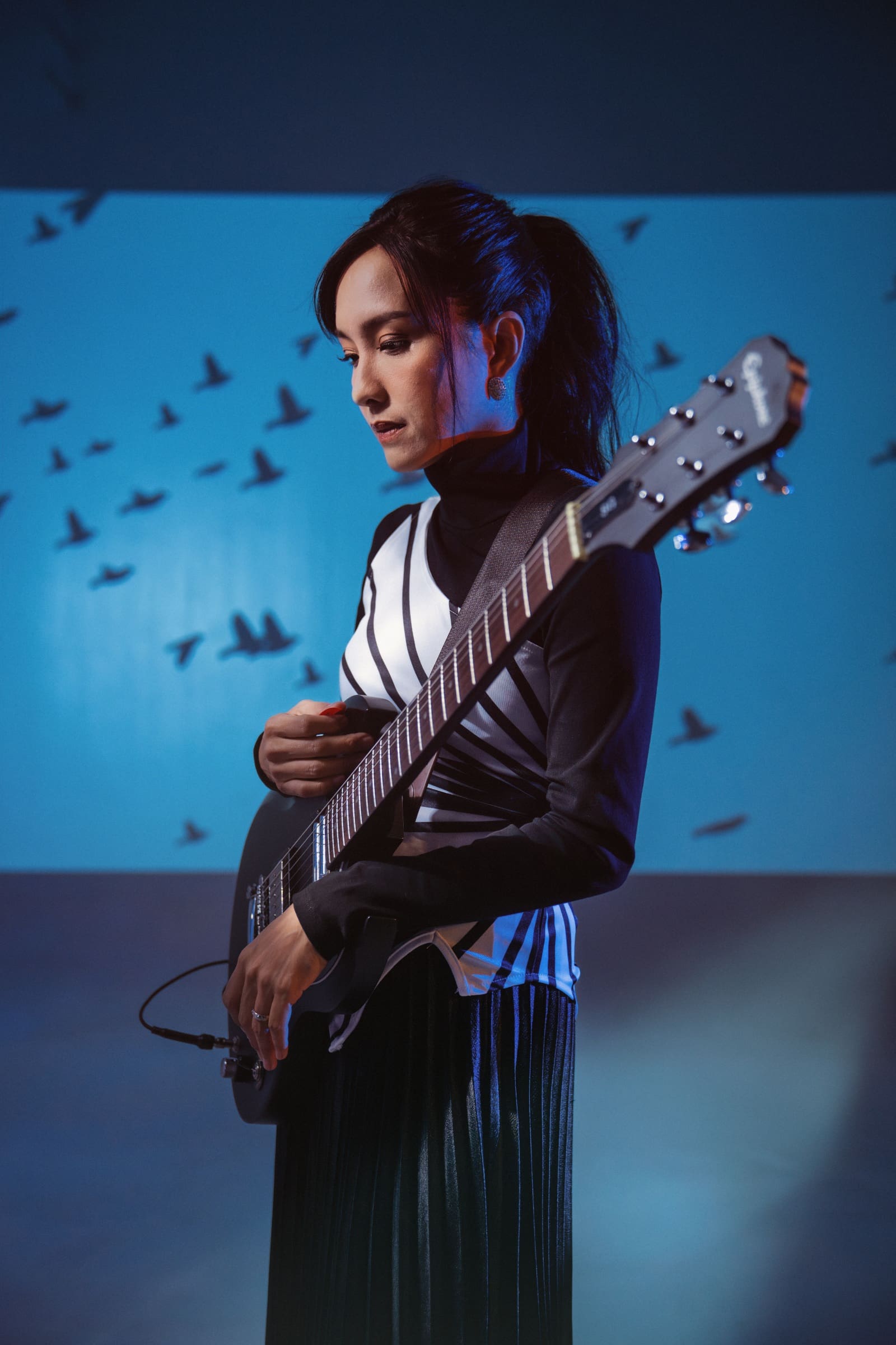 Much like most musicians, music became her safe space, a haven for her thoughts and deep emotions.