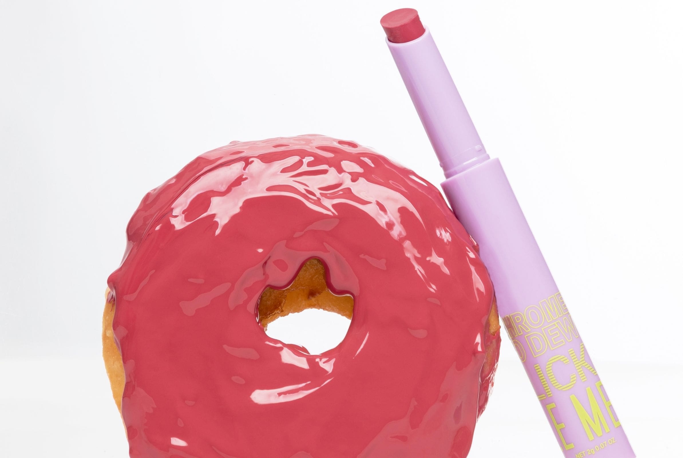 The dark red hue of a variant of Dazzle Me's Color Chrome Melt to Dew Click