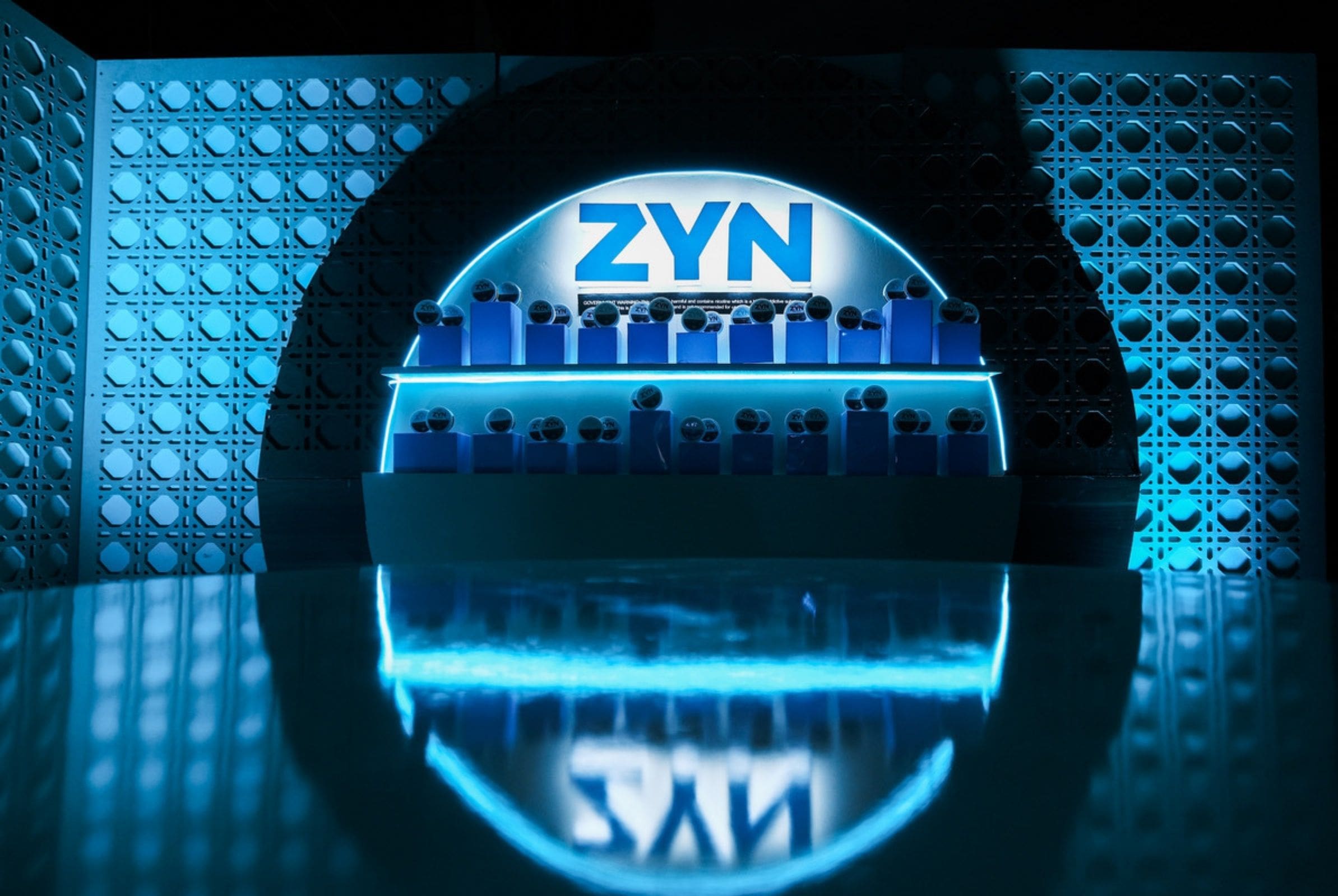 A booth dedicated to ZYN