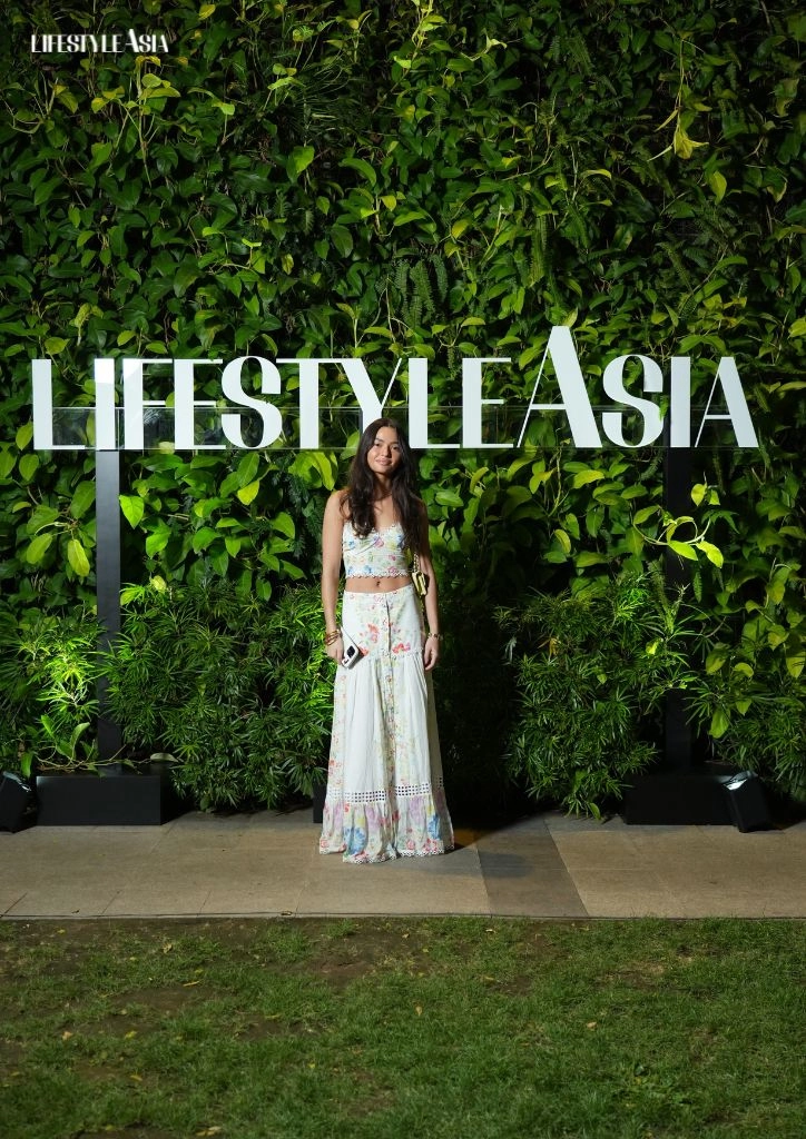 Rocio Zobel wore a floral cotton set from Spanish brand Charo Ruiz Ibiza, channeling a mix of boho chic and resort wear