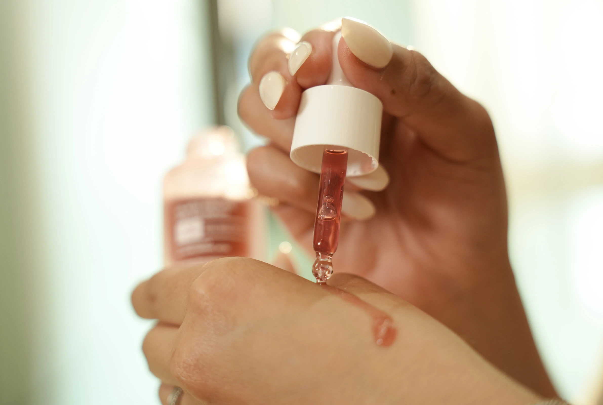 look for gentle peeling solutions that contain mild acids AND ACTIVES