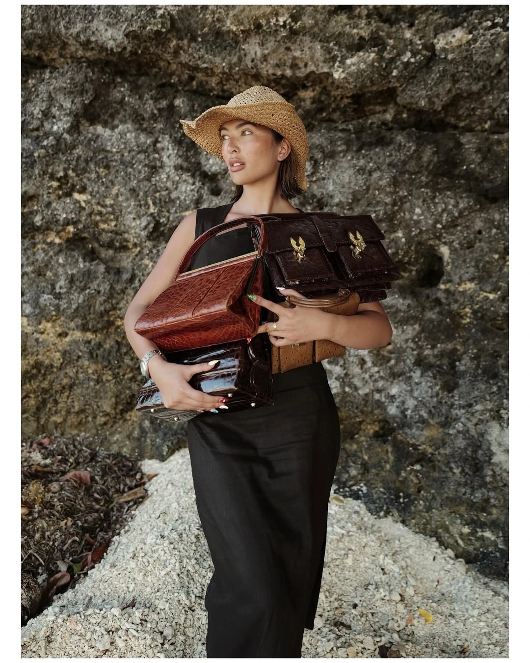 Sofia andres selling vintage bag on Instagram