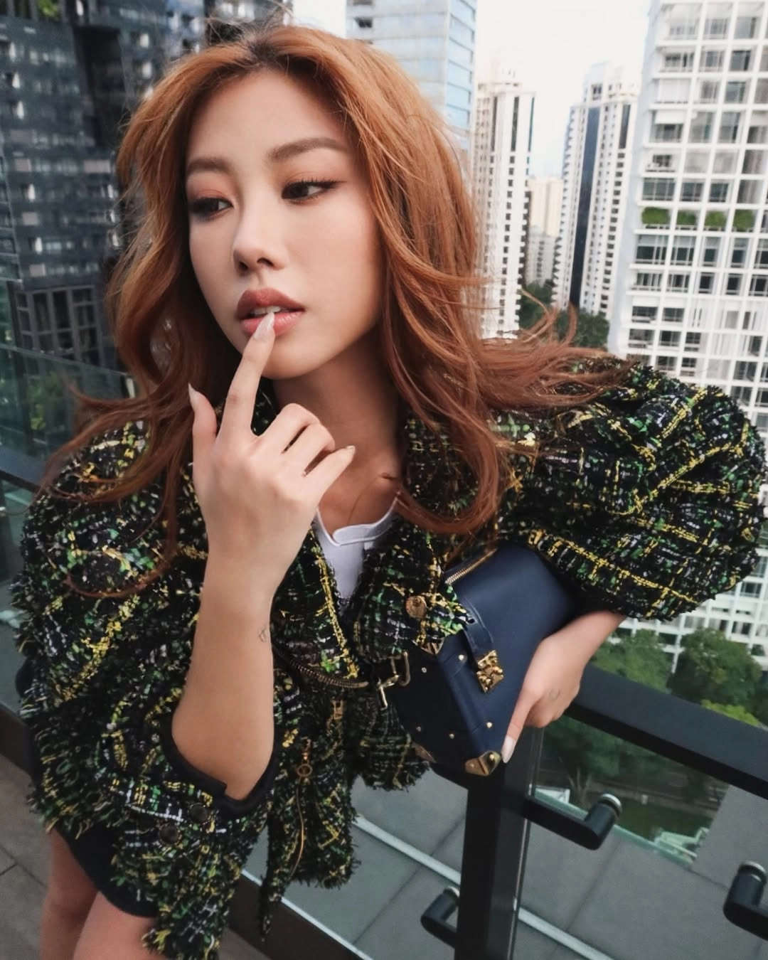 Mae Tan in Louis Vuitton