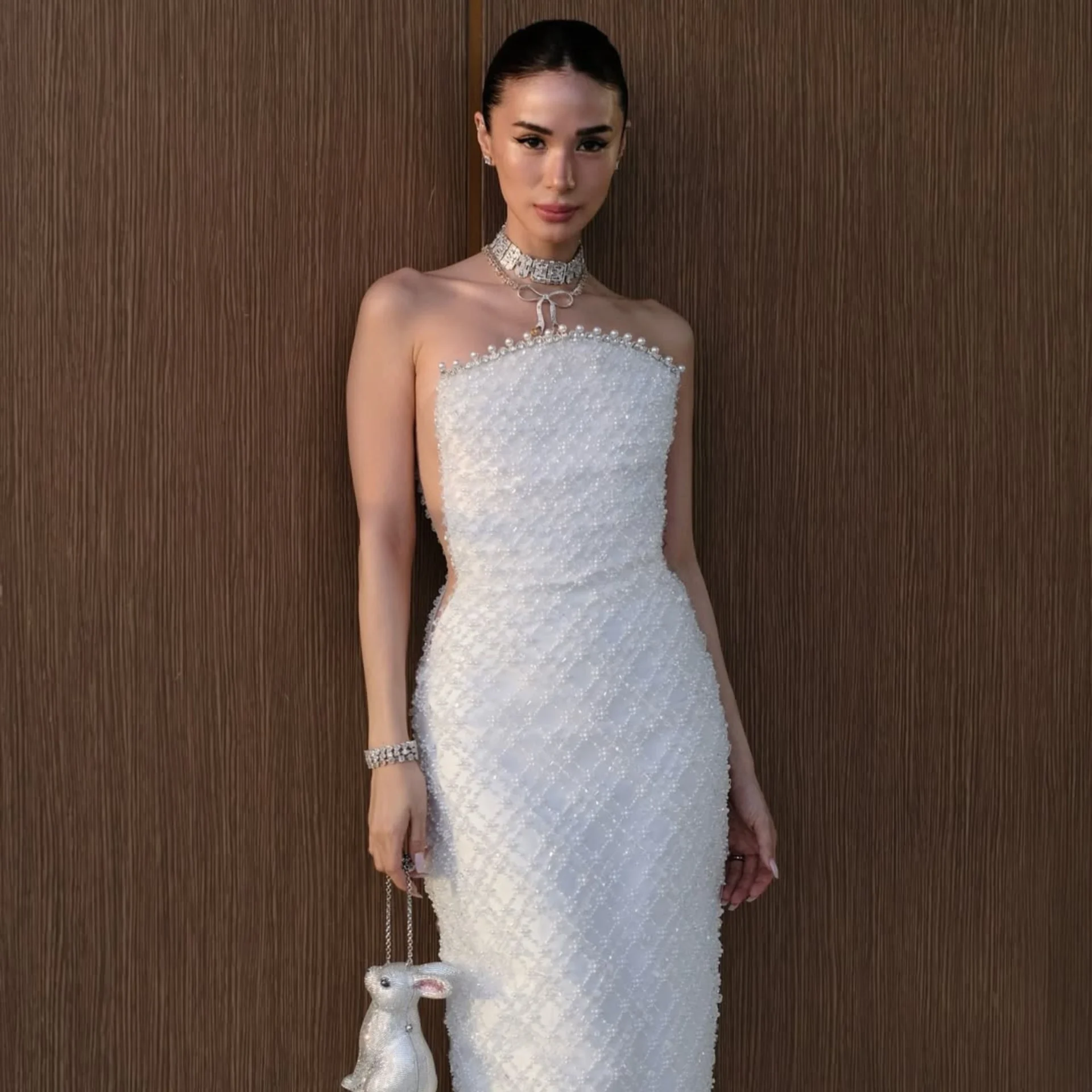 Heart Evangelista wearing Michael Leyva at the EMI Gala 2025