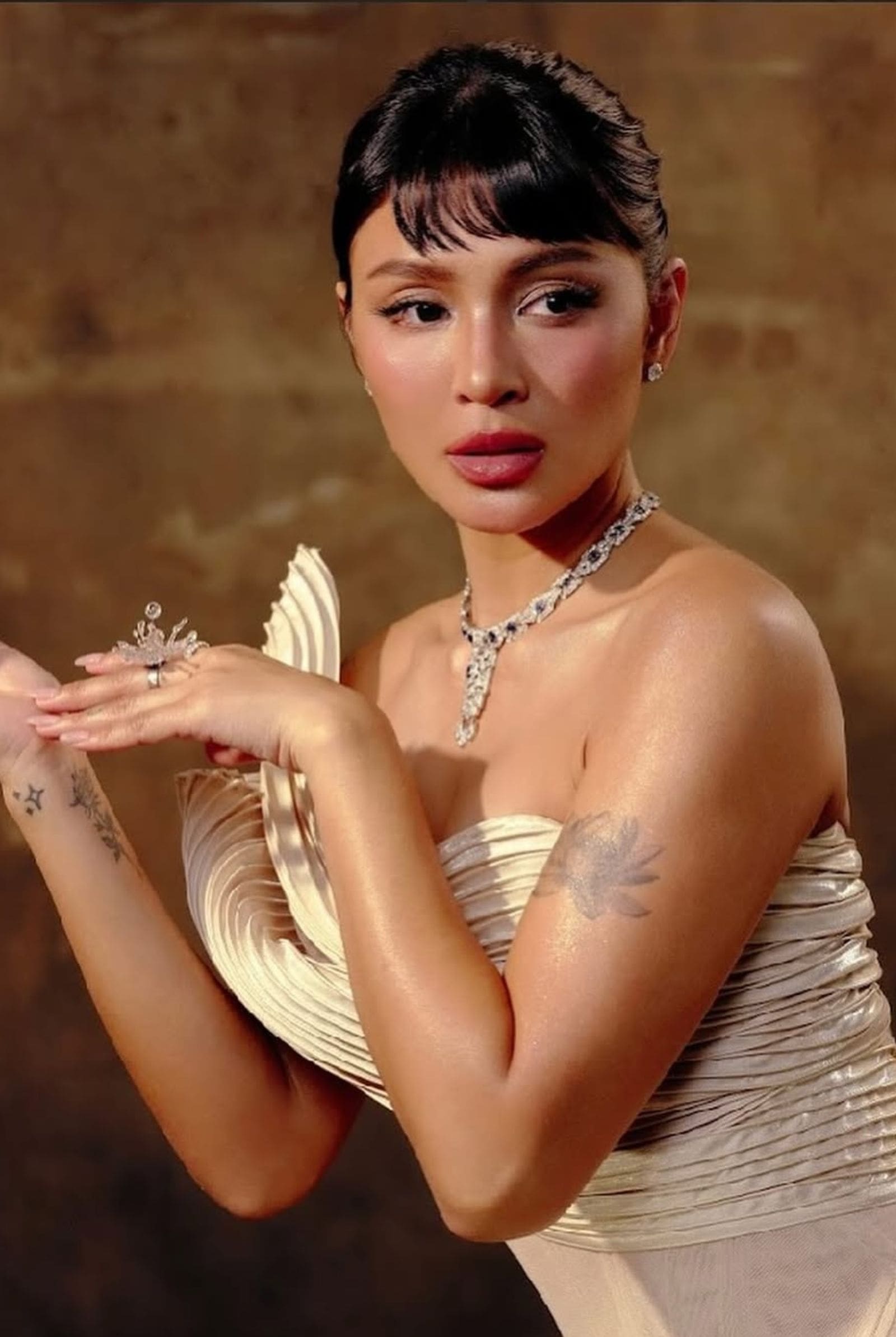 EXCLUSIVE: The Details Behind Nadine Lustre's Spring Look at the ABS-CBN Ball 2025