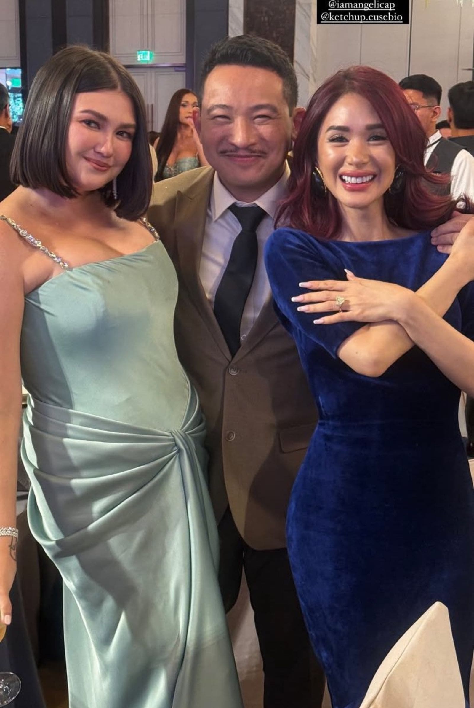Heart Evangelista and Angelica Panganiban