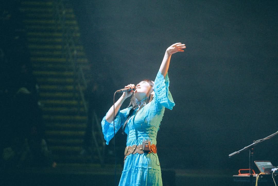 The pop artist opened for Ben&Ben last year. Photographed by Shaira Luna