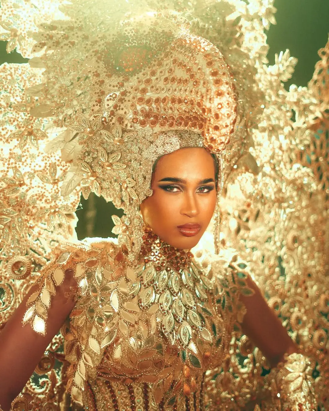 Alexie Brooks National Costume for Miss Eco International