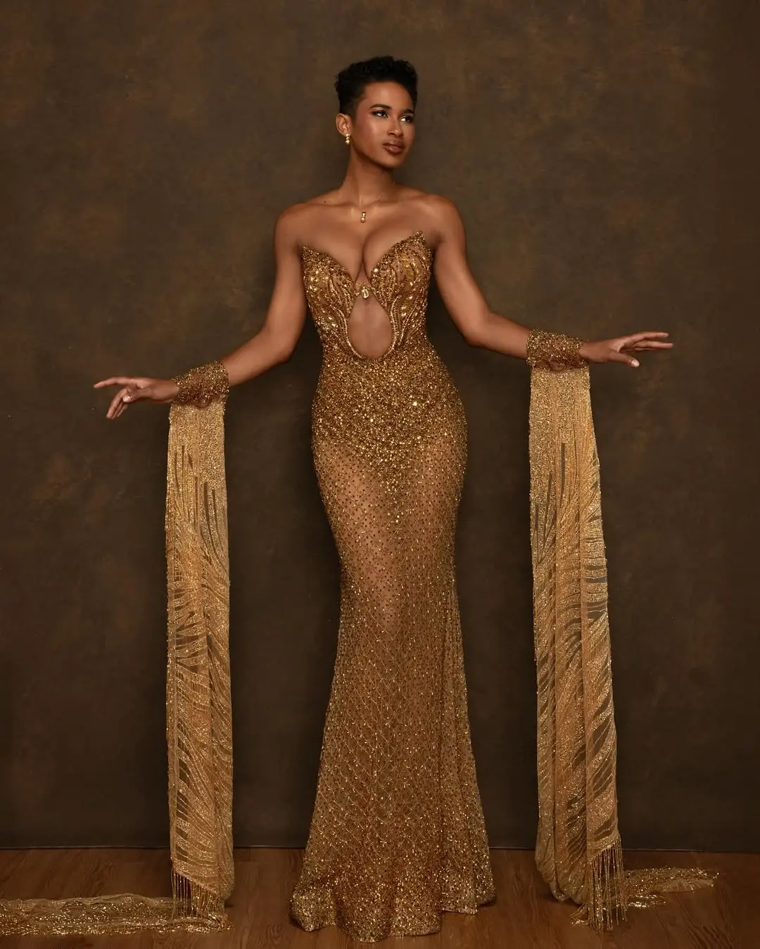 Alexie Brooks Final Winning Gown