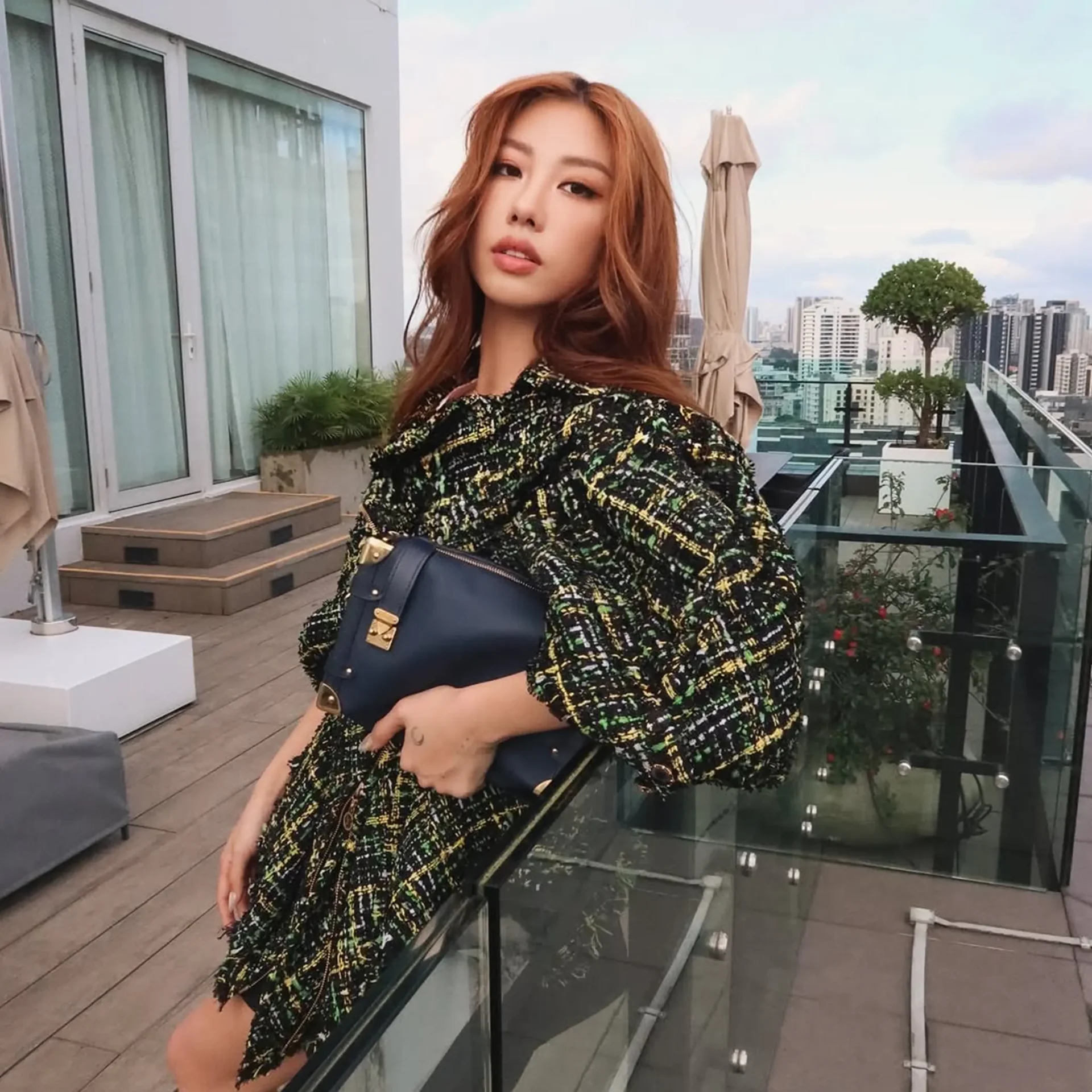 Mea Tan Wears Louis Vuitton