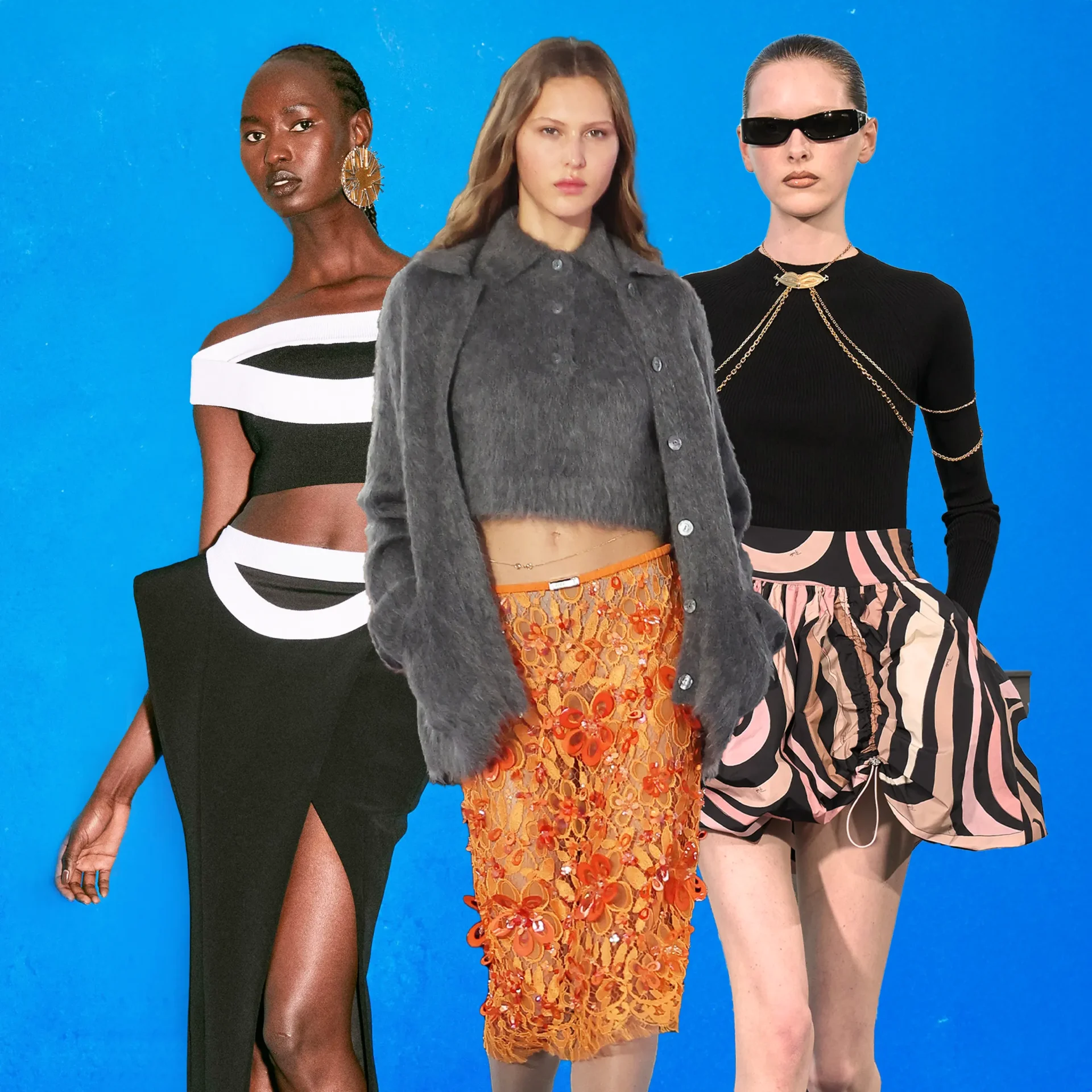fashion trend 2025 statement skirts