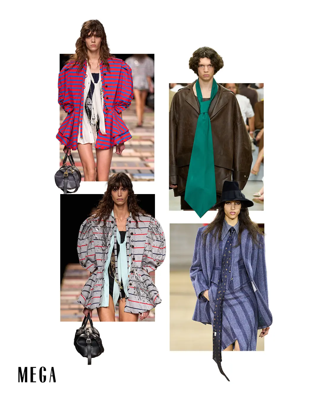 LOUIS VUITTON s/s25, JW ANDERSON S/S25, and Andreas Kronthaler for Vivienne Westwood F/W25
