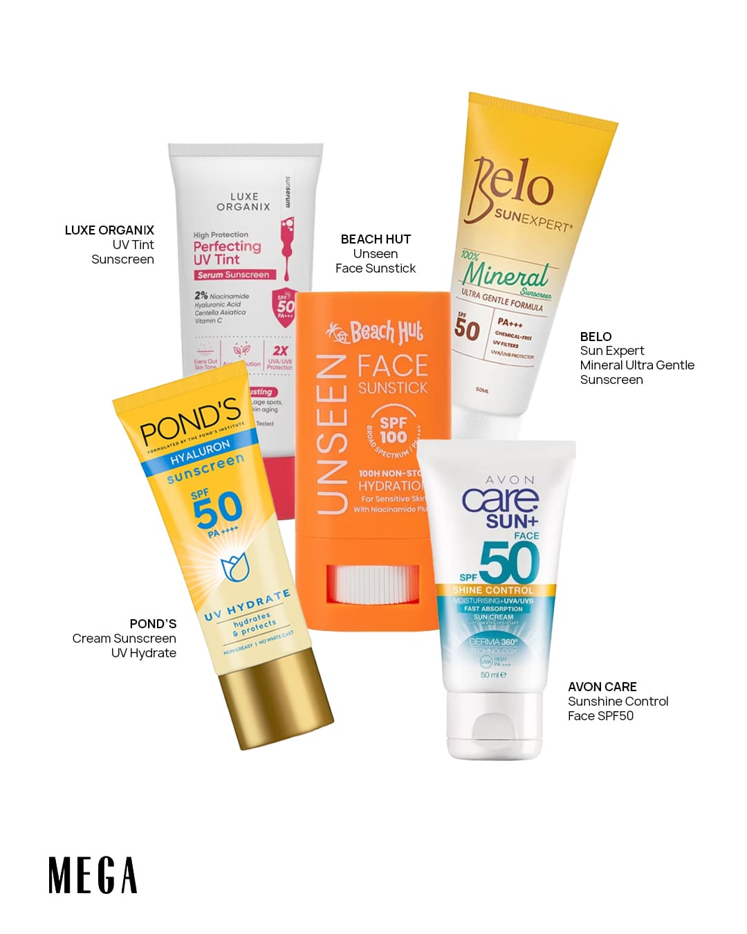 First and foremost—sunscreen