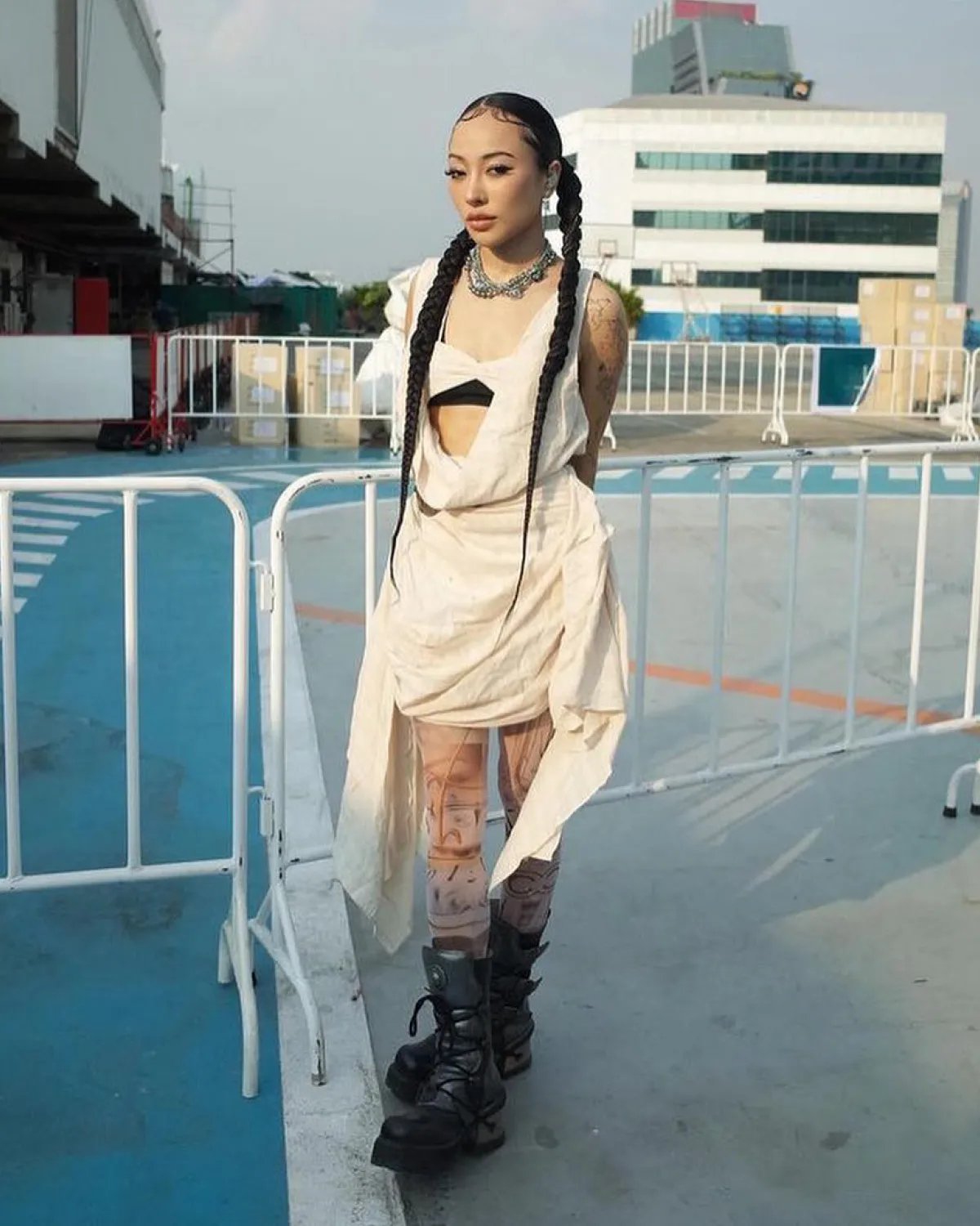 Thai singer and actress Gena Desouza in Aah Midnight Club