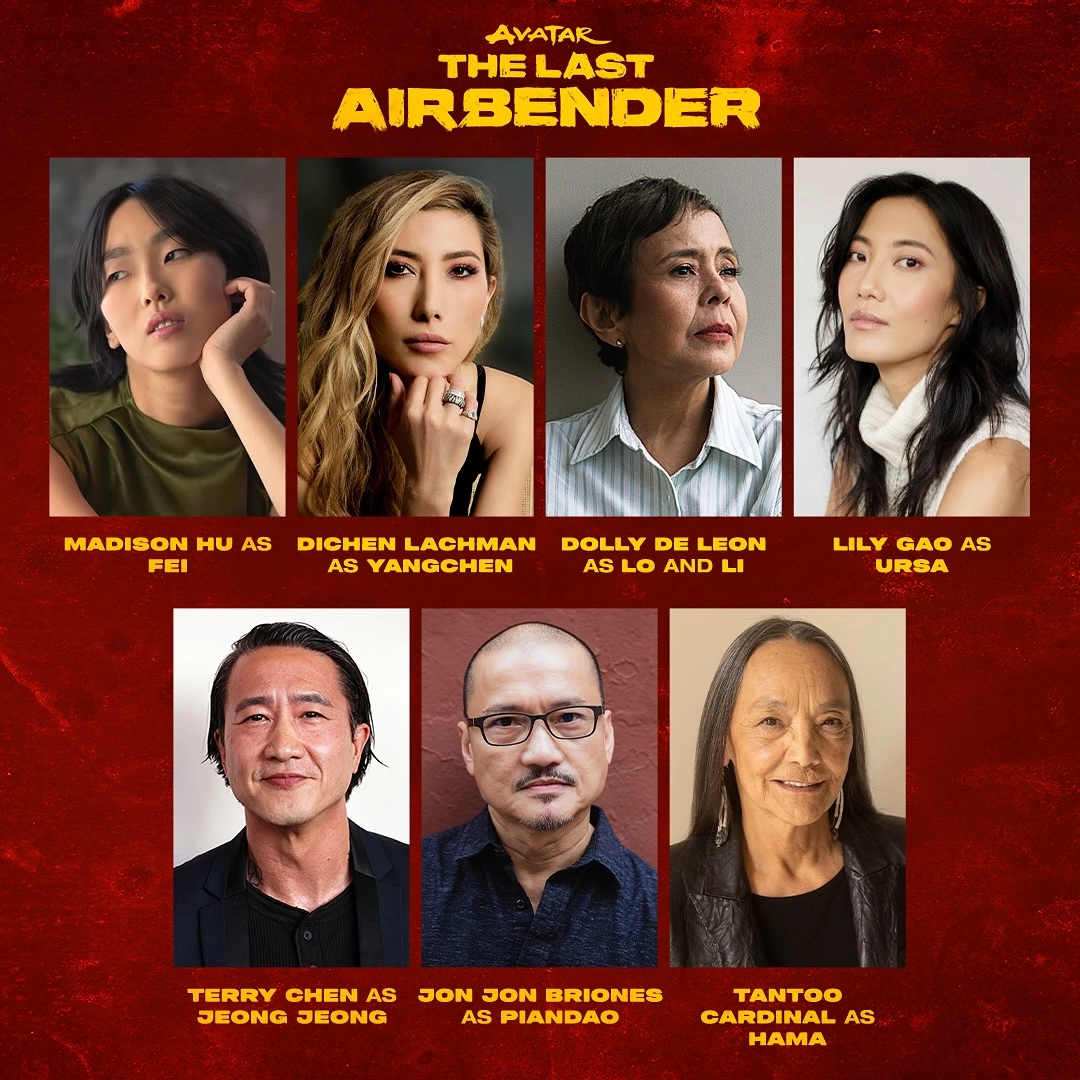 The new faces joining the cast of Avatar: The Last Airbender Season 2, including Dolly De Leon