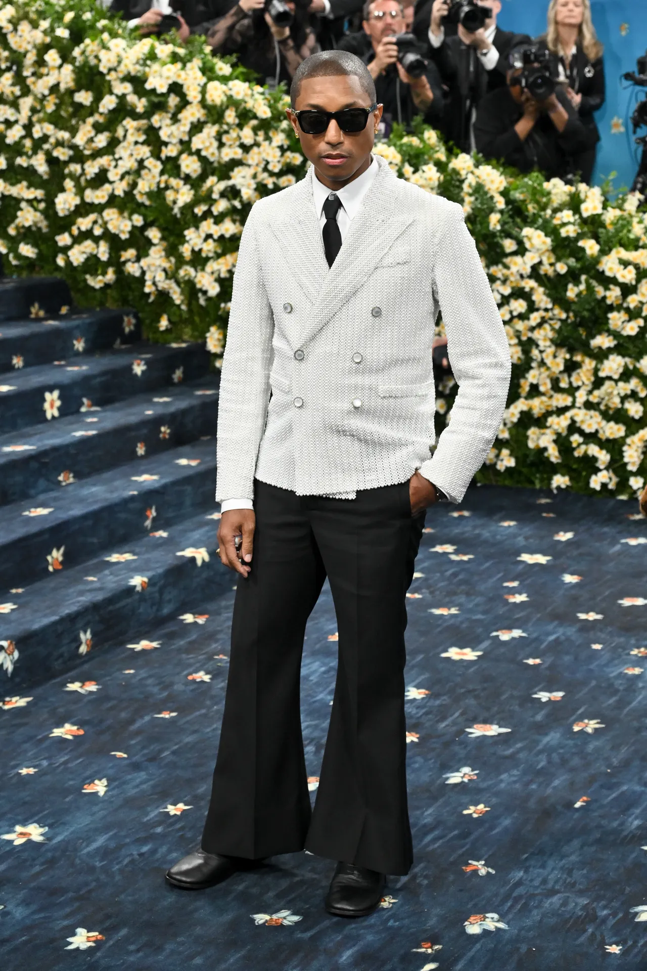 Pharrell Williams in louis vuitton Met gala 2025
