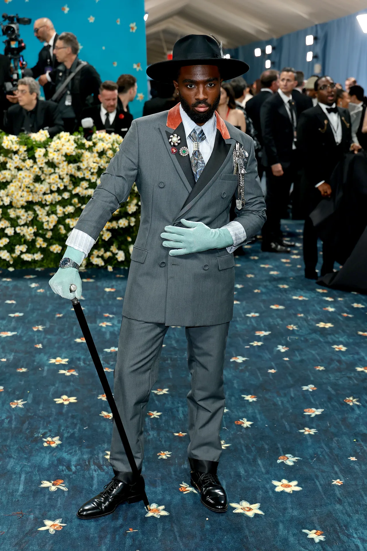 CALEB MCLAUGHLIN IN DIOR Met gala 2025
