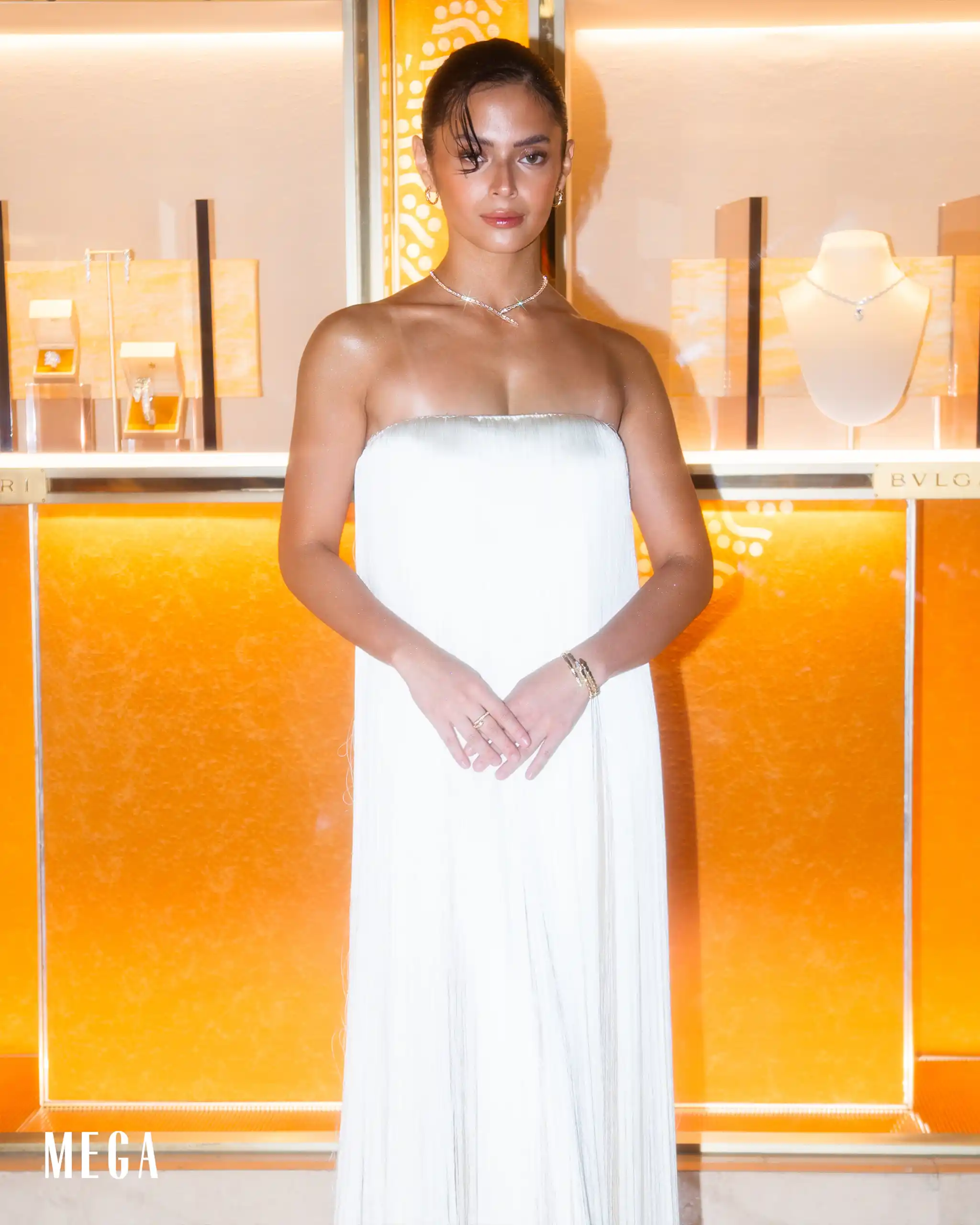 Bianca Umali in Bulgari