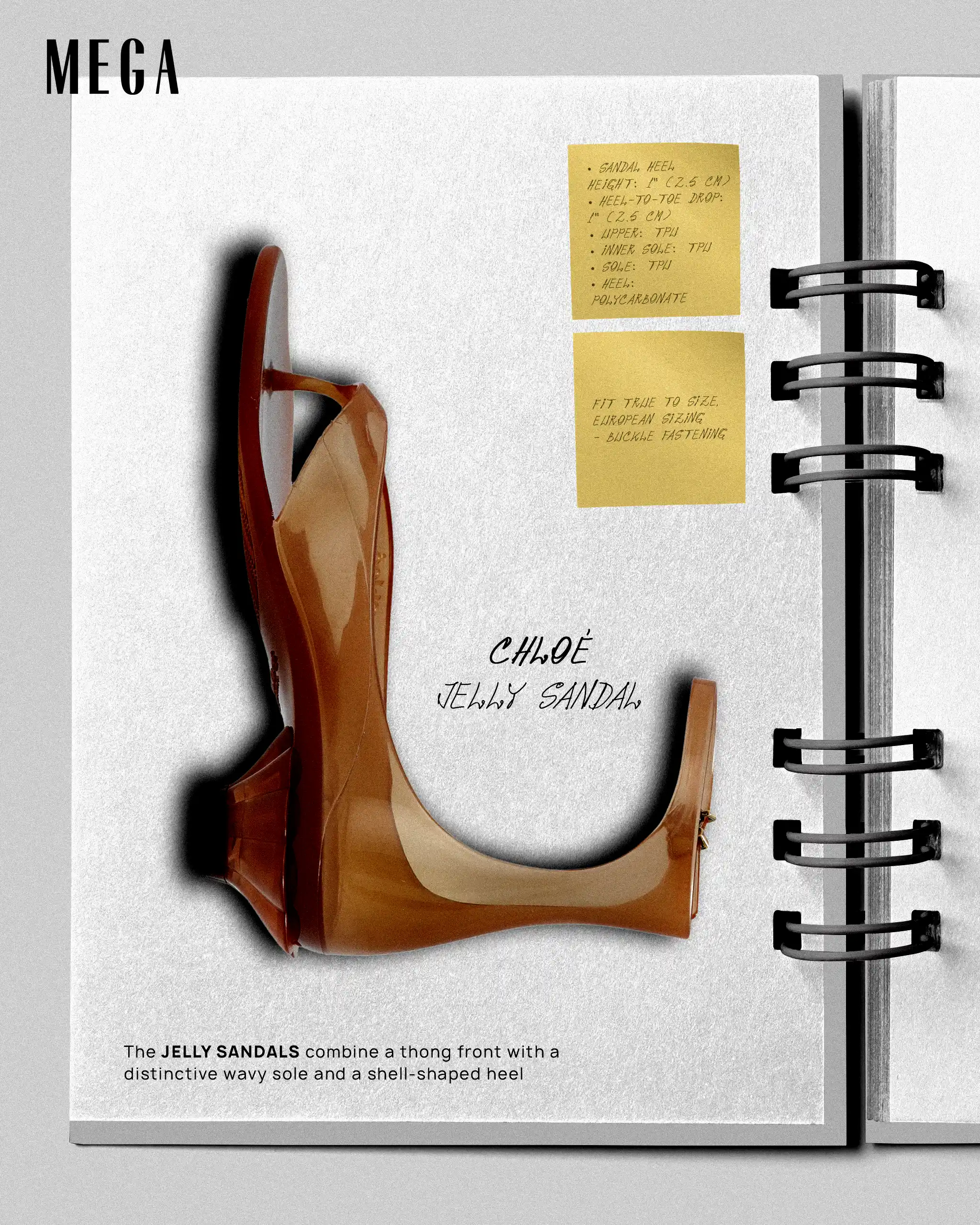 Chloé Jelly Sandal, US$ 579