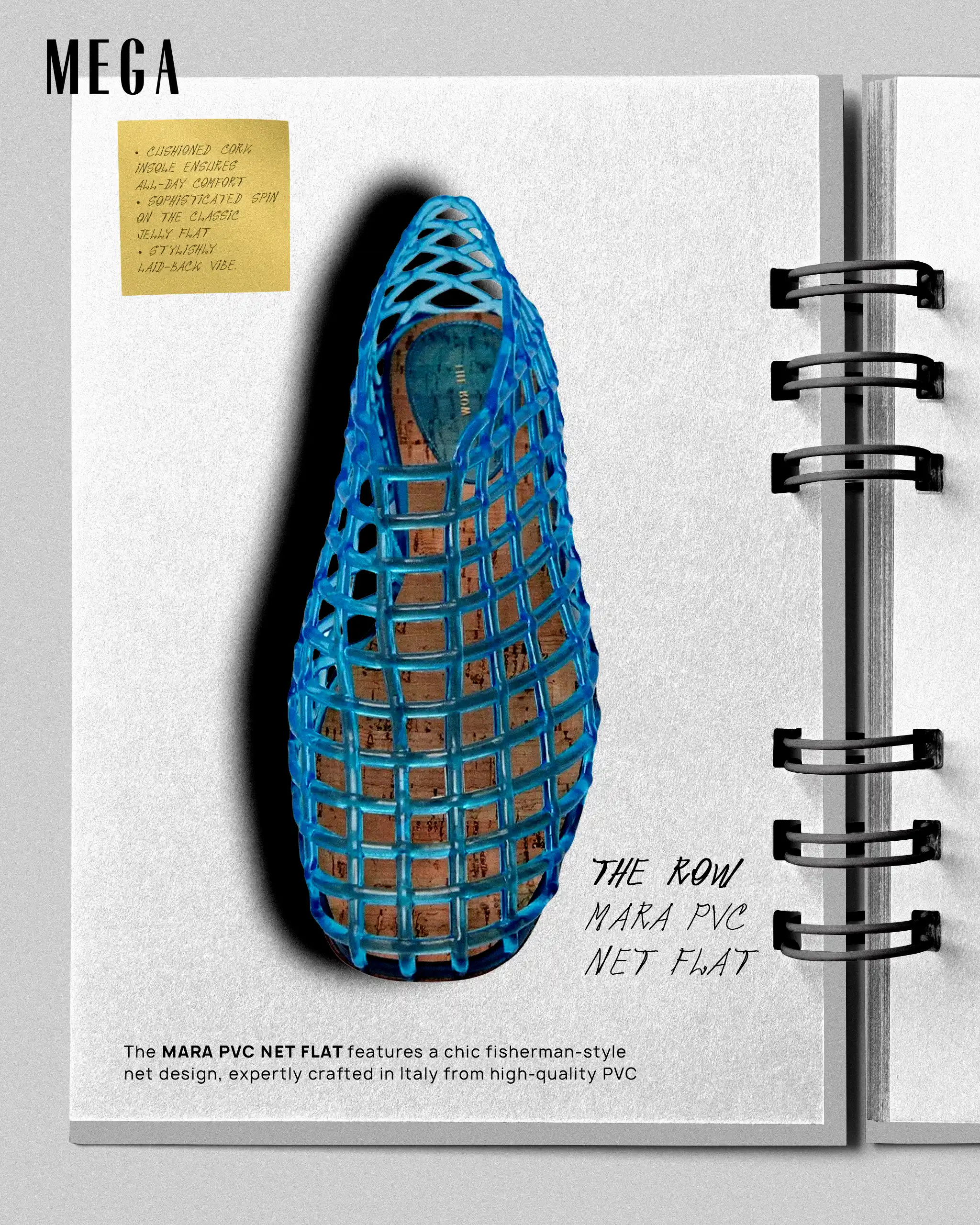 The Row Mara PVC Net Flat, US $890