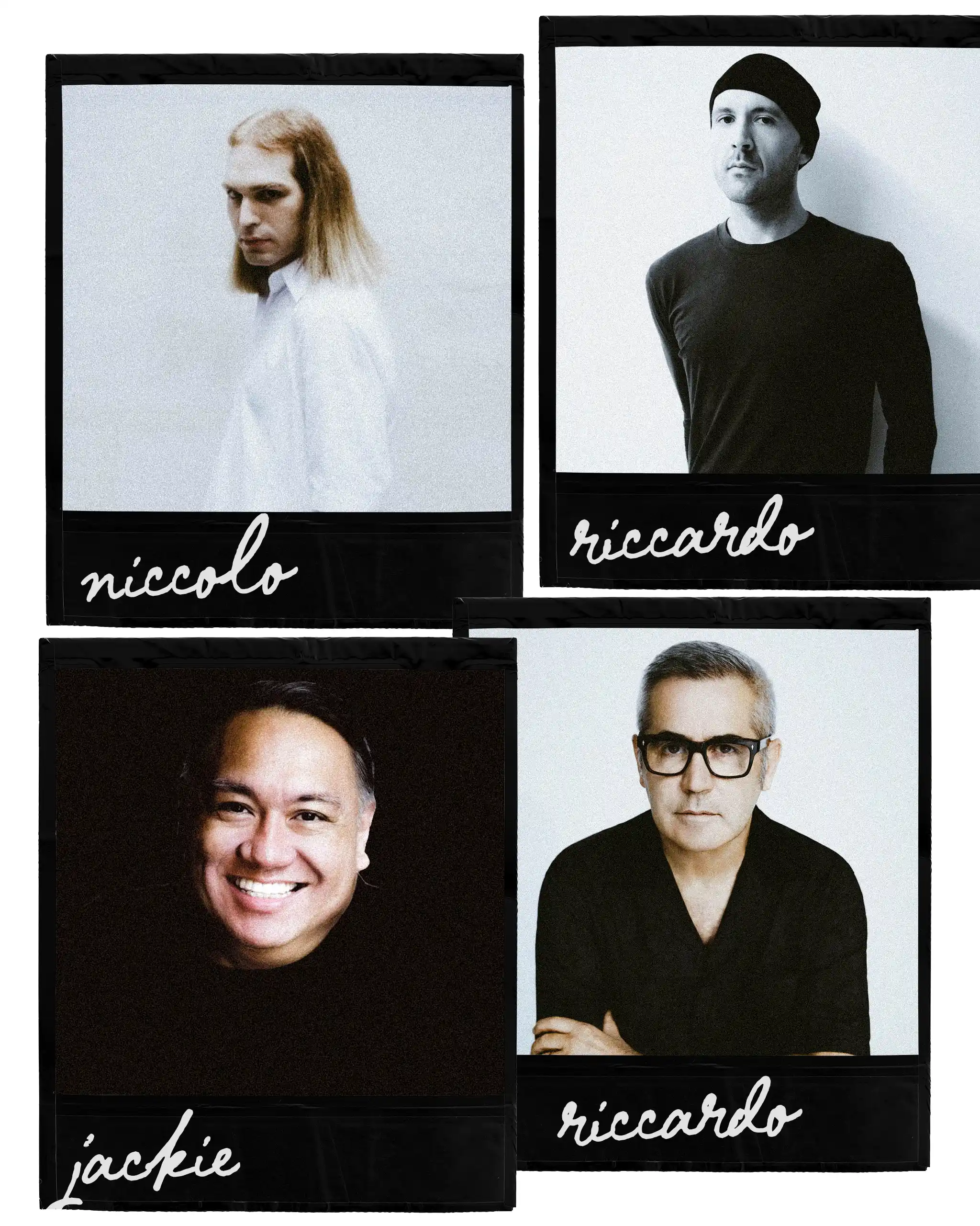 INTERNATIONAL JURY FOR FASHIONPHILIPPINES RICCARDO TERZO, RICCARDO GRASSI, NICOLO PASQUALET, AND JACKIE AQUINO Milan fashion designer week program apply