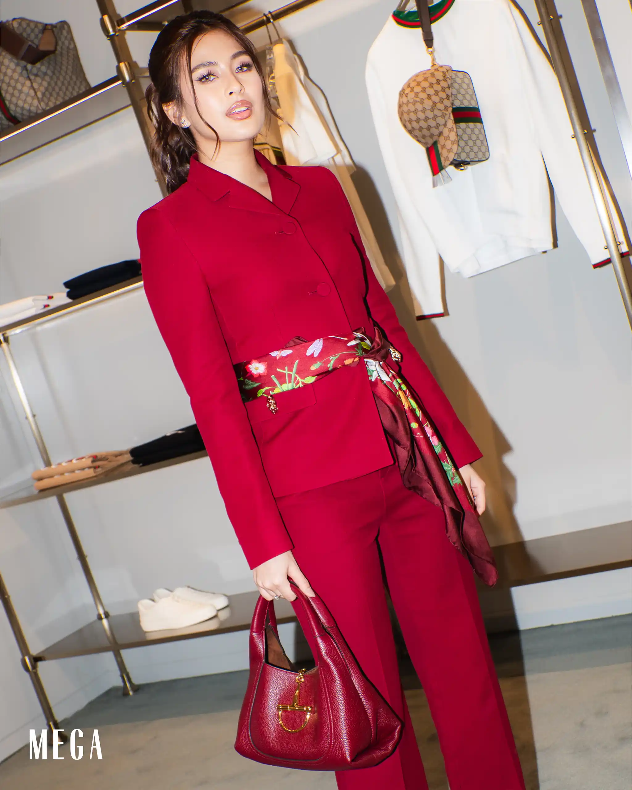 Gabbi Garcia Gucci Solaire ss25