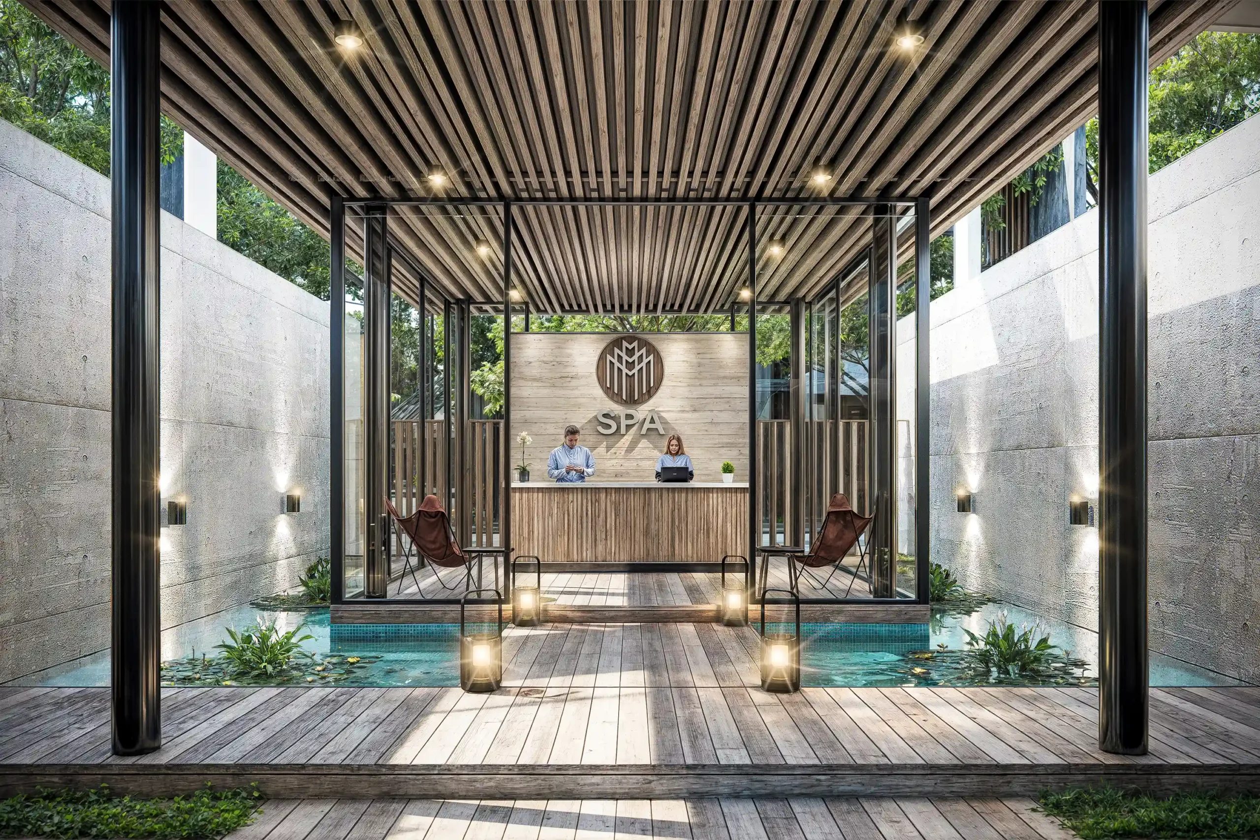 The Lifestyle Club mirrors the home’s aesthetic with amenities designed for wellness, leisure, and everyday luxury