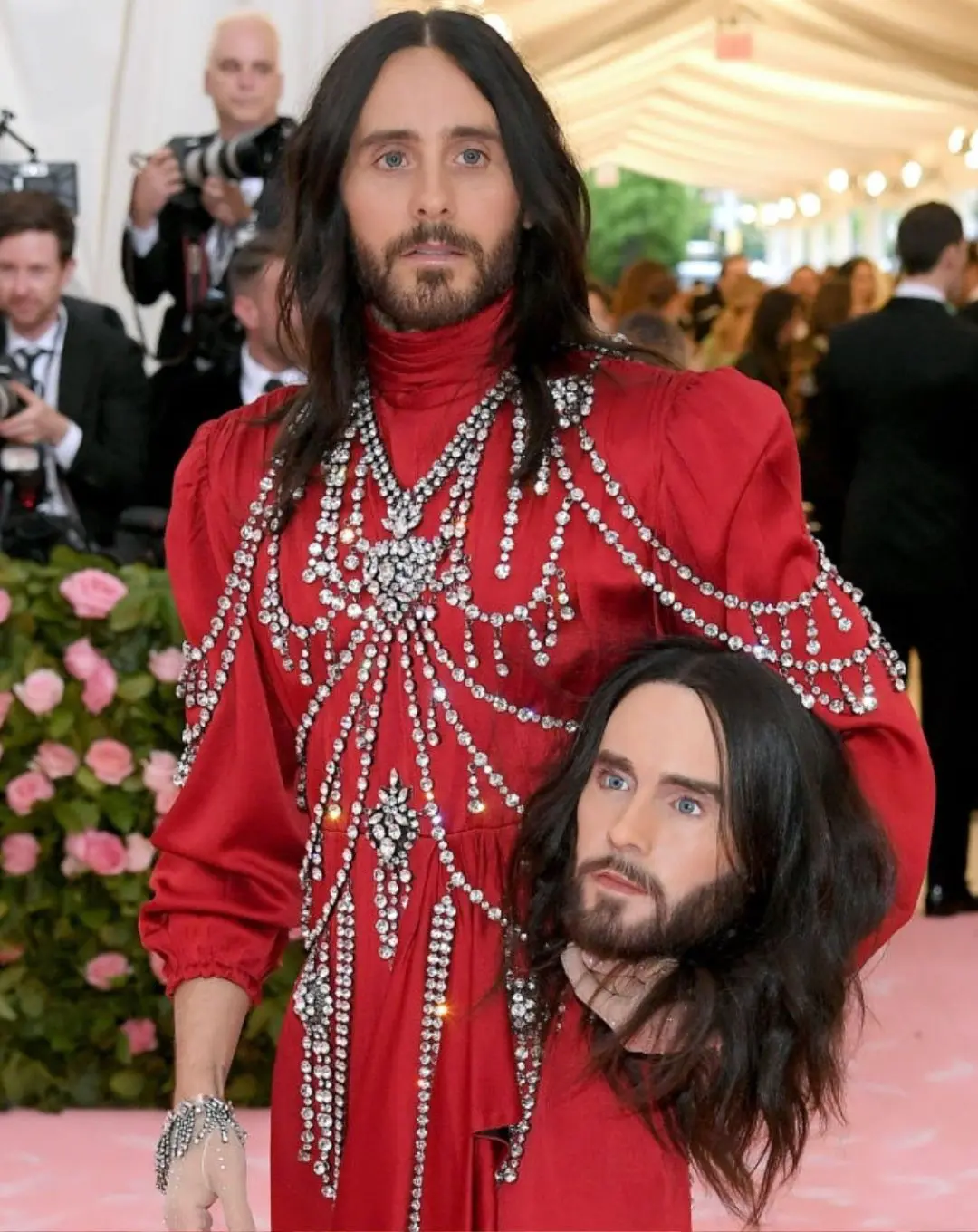 Jared Leto in Gucci in 2019