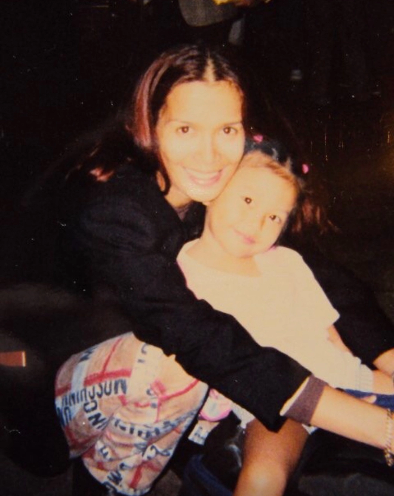 Melanie Marquez with little Michelle Dee