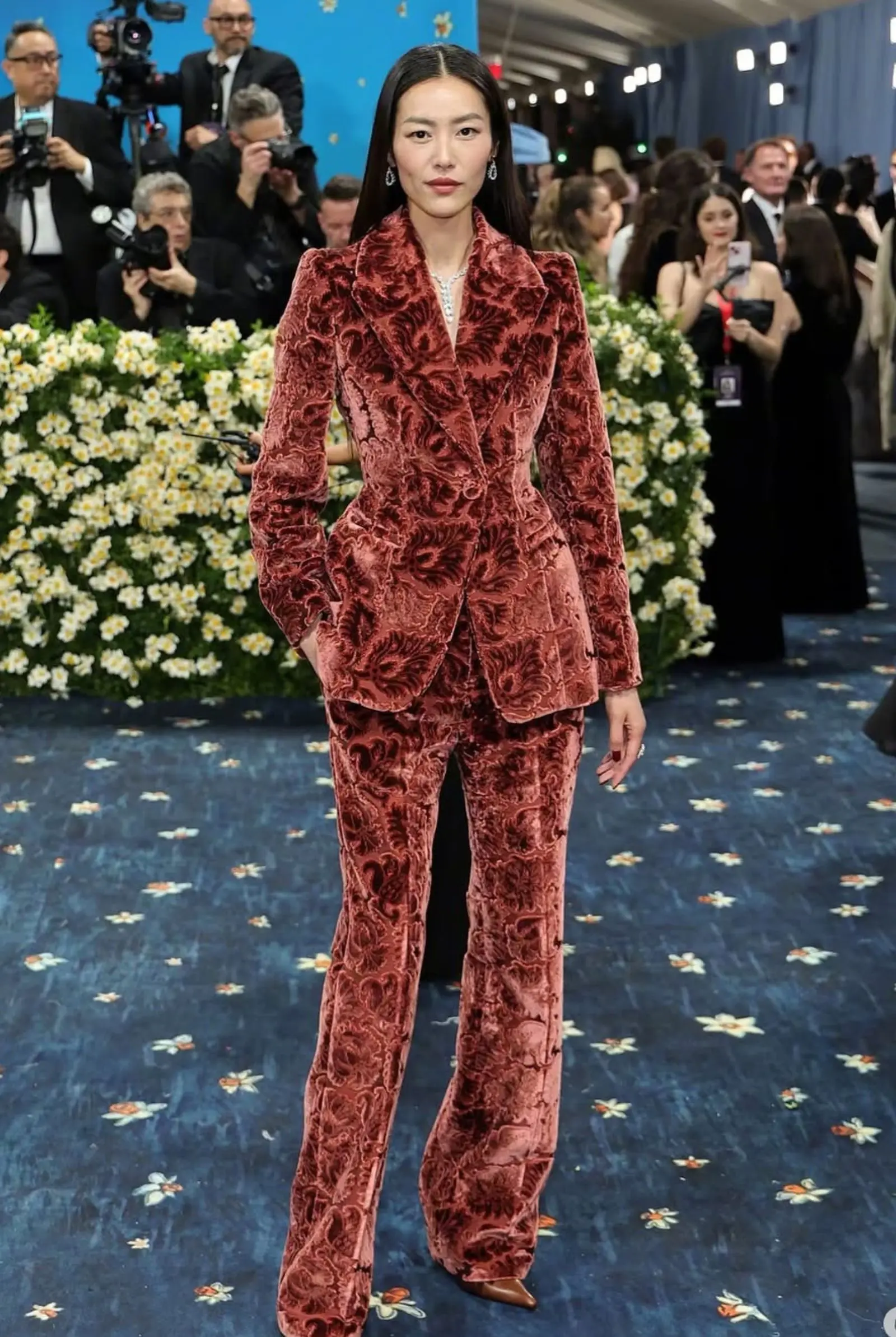 Liu Wen in Burberry