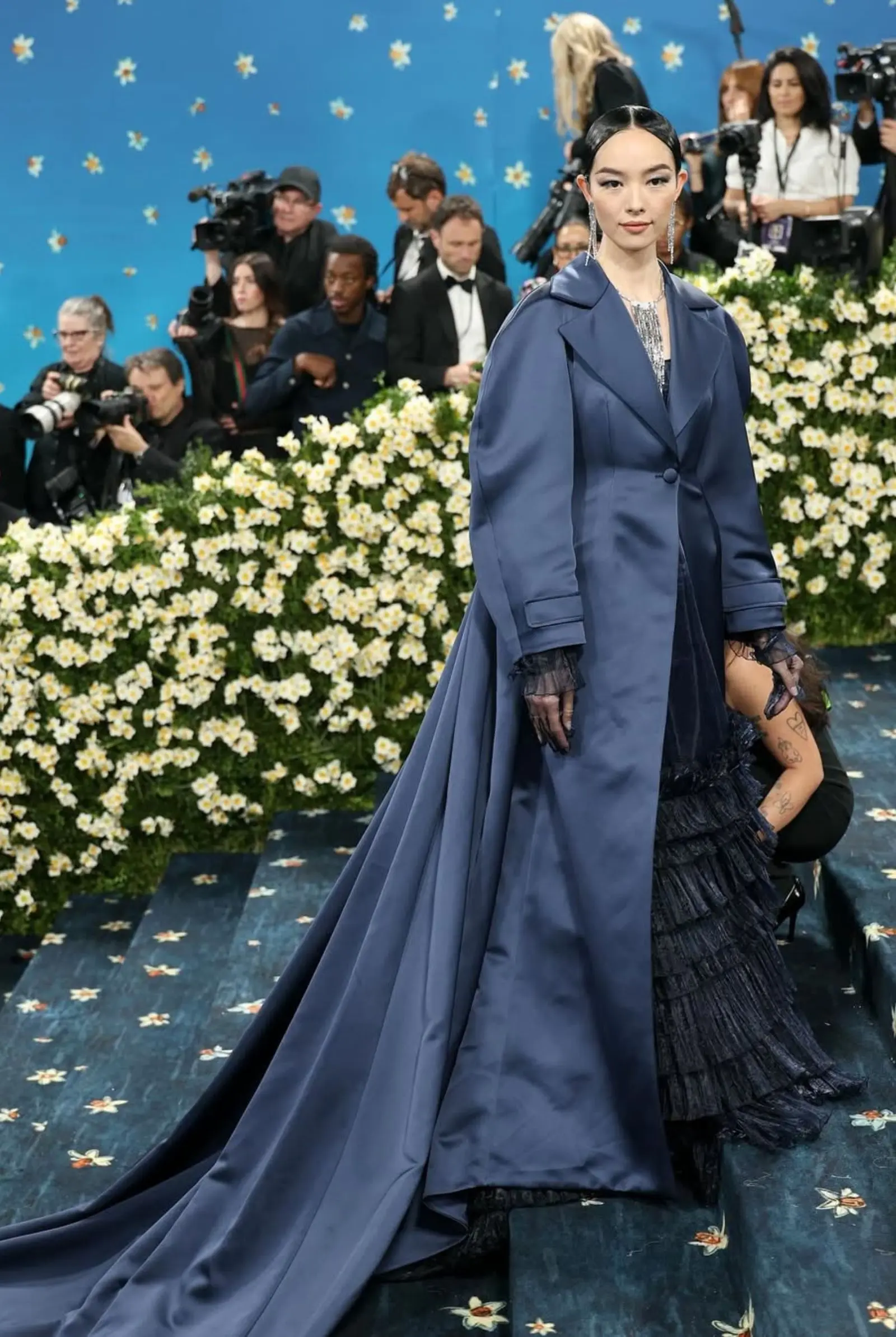 Fei Fei Sun in Moncler