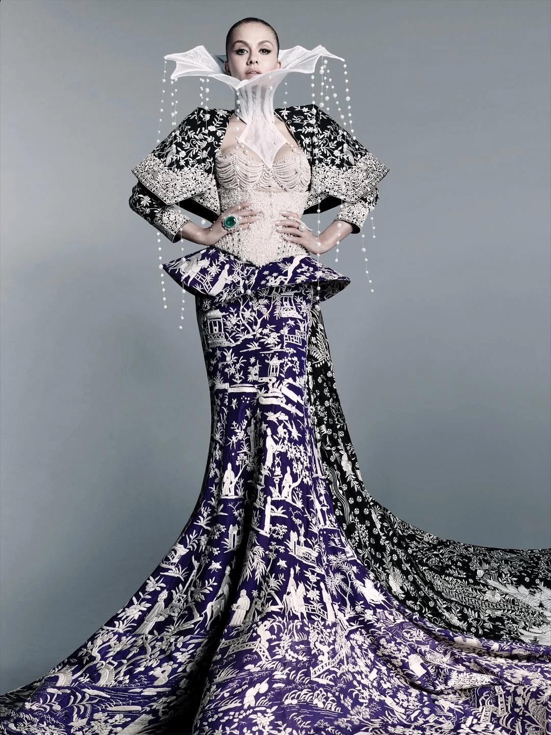 Natasha Poonawalla in Manish Malhotra