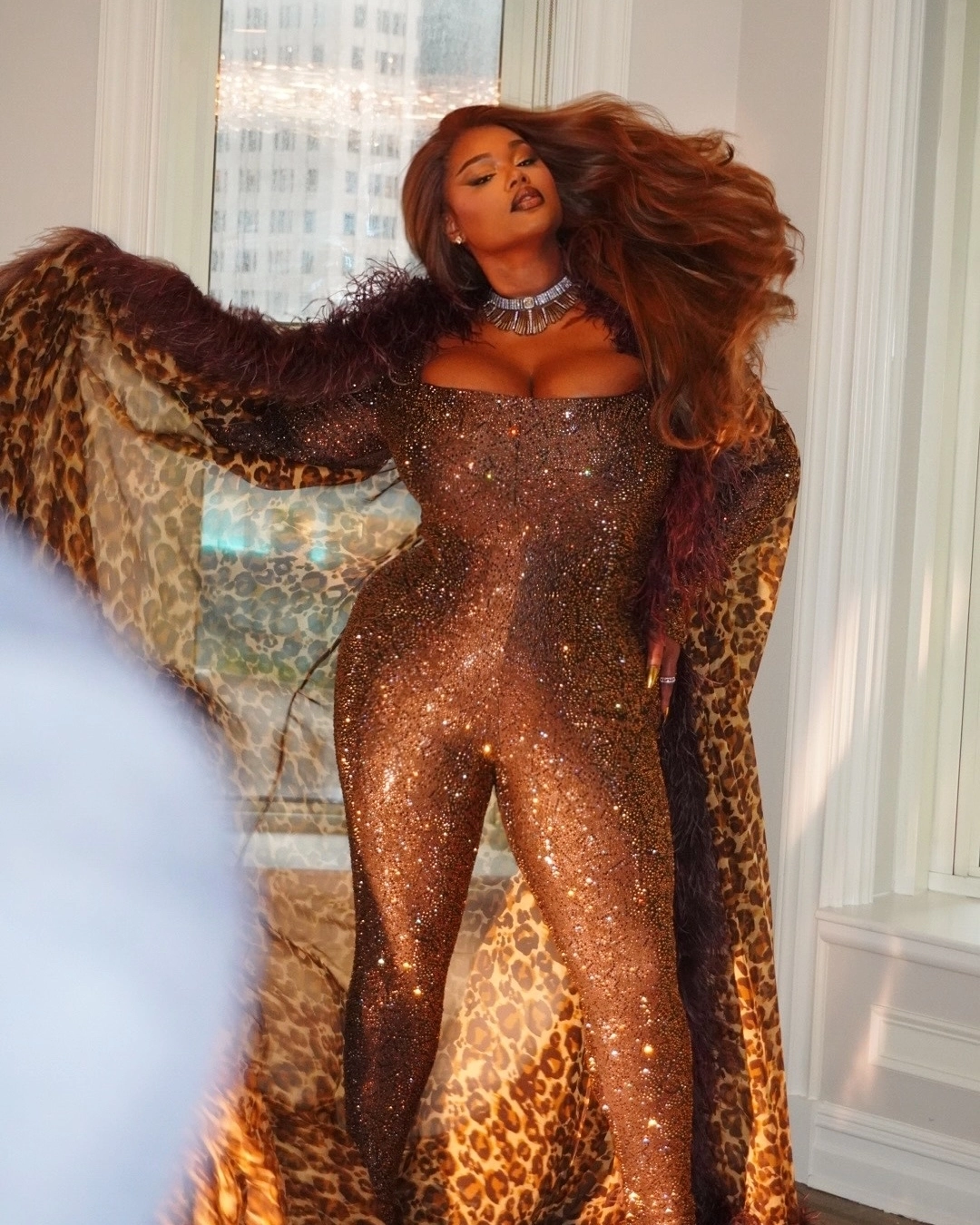 Precious Lee in Prabal Gurung