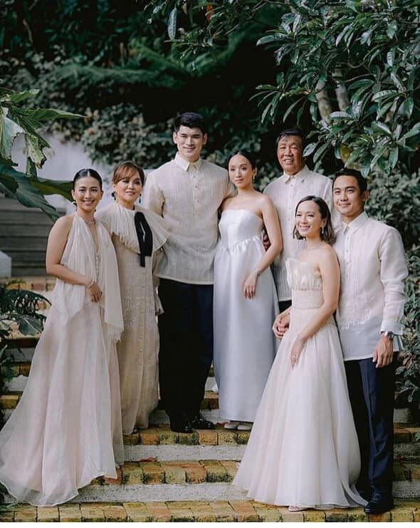 Suzette Ayson with her family