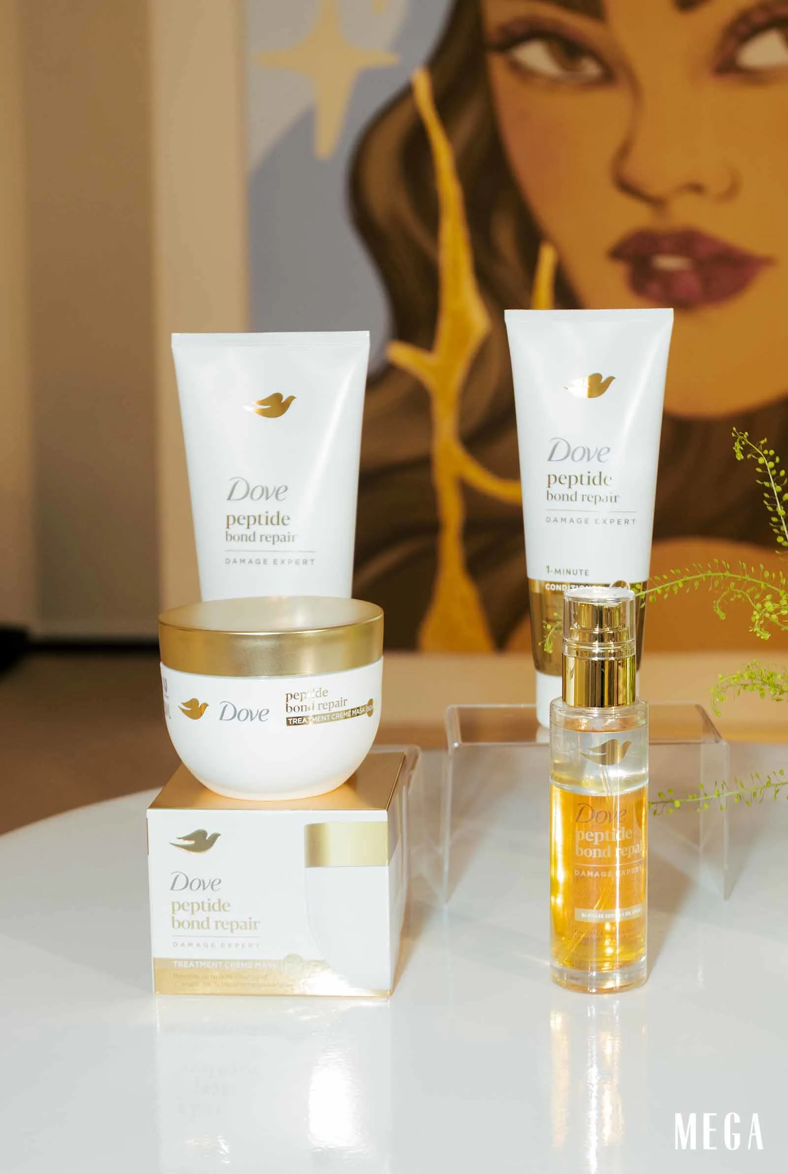 the new dove dame expert peptide bond repair line