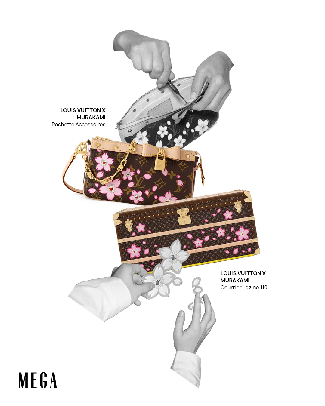 Behind the scenes studio fashion Louis Vuitton collab