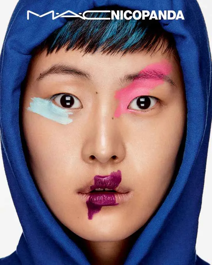 NICOPANDA x MAC LOOK 1