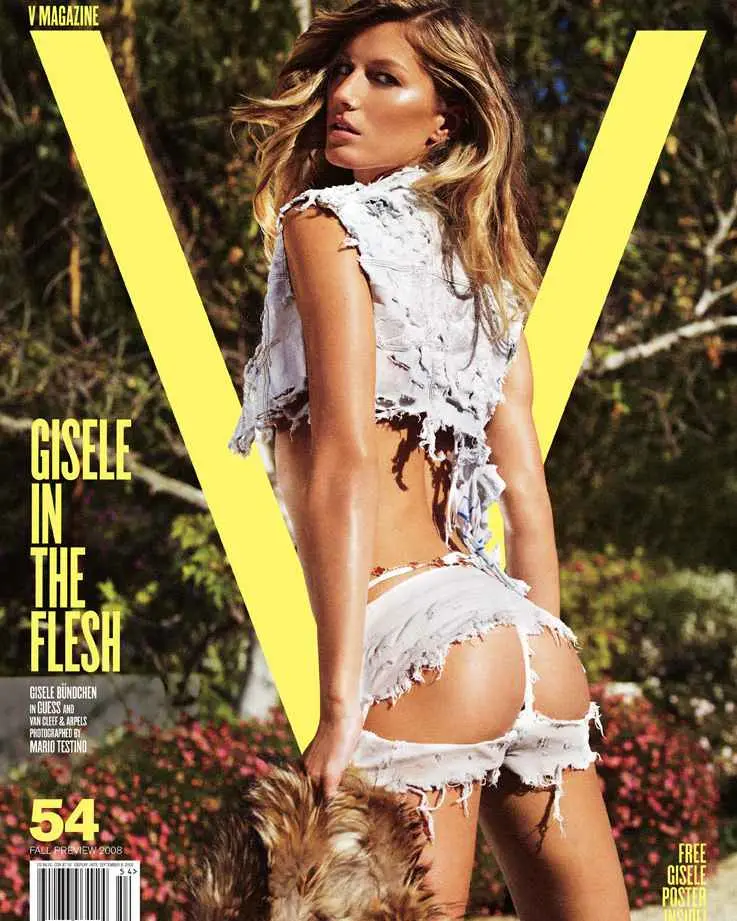 Gisele Bundchen on V Magazine 2008