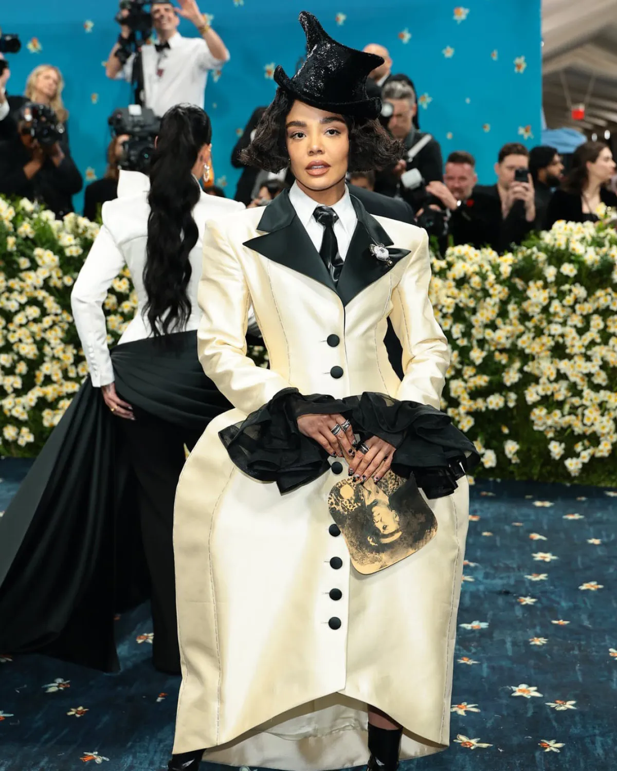 tessa thompson in prabAL gurung Met gala 2025