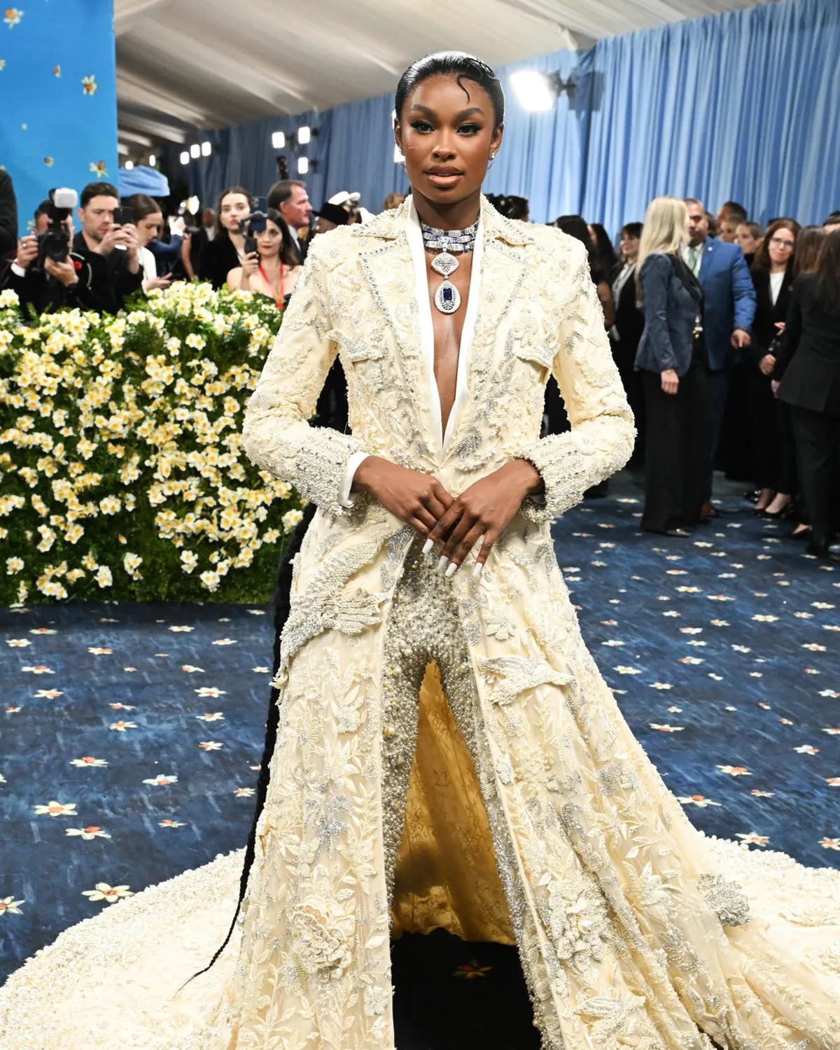 Coco jones in Manish Malhotra Met gala 2025