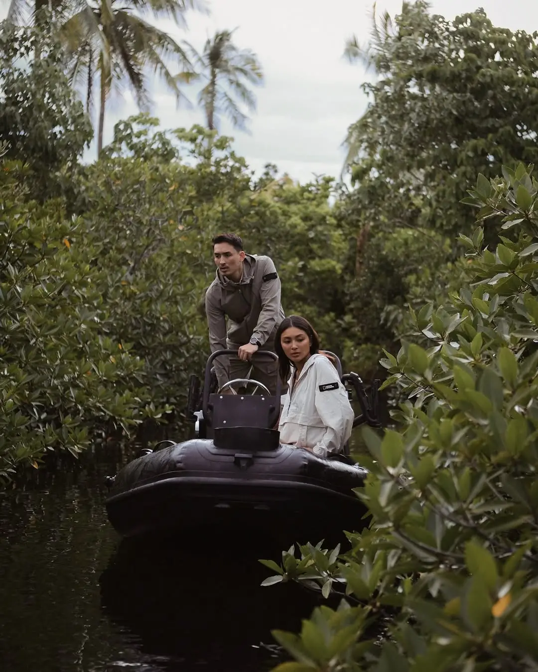 Nadine Lustre and Christophe Bariou