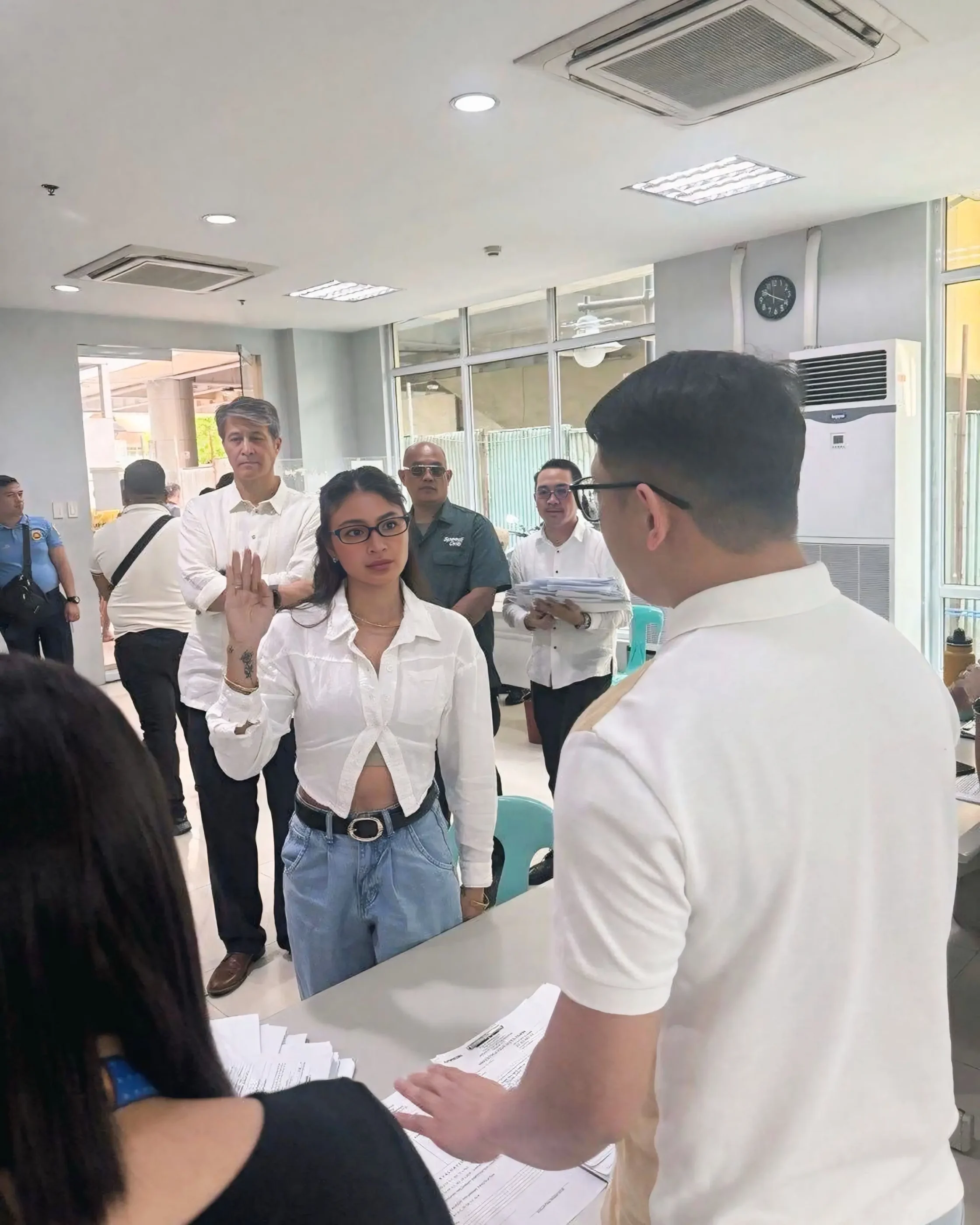 Nadine Lustre files a case under the Safe Spaces Act