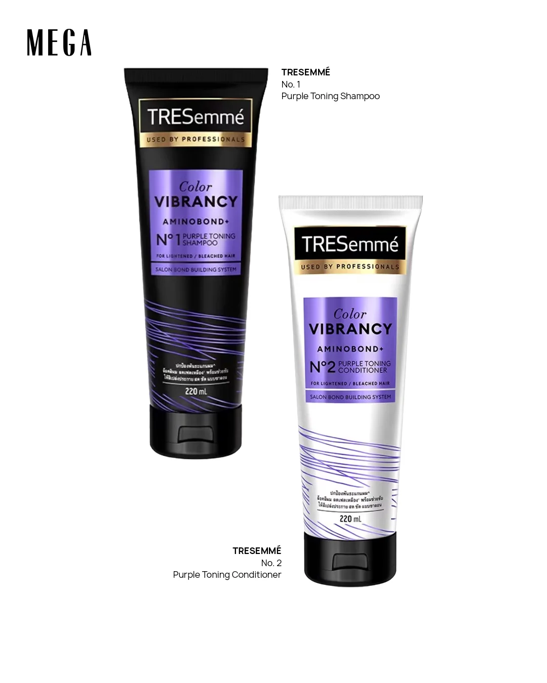 TRESemmé Color System Purple Toning