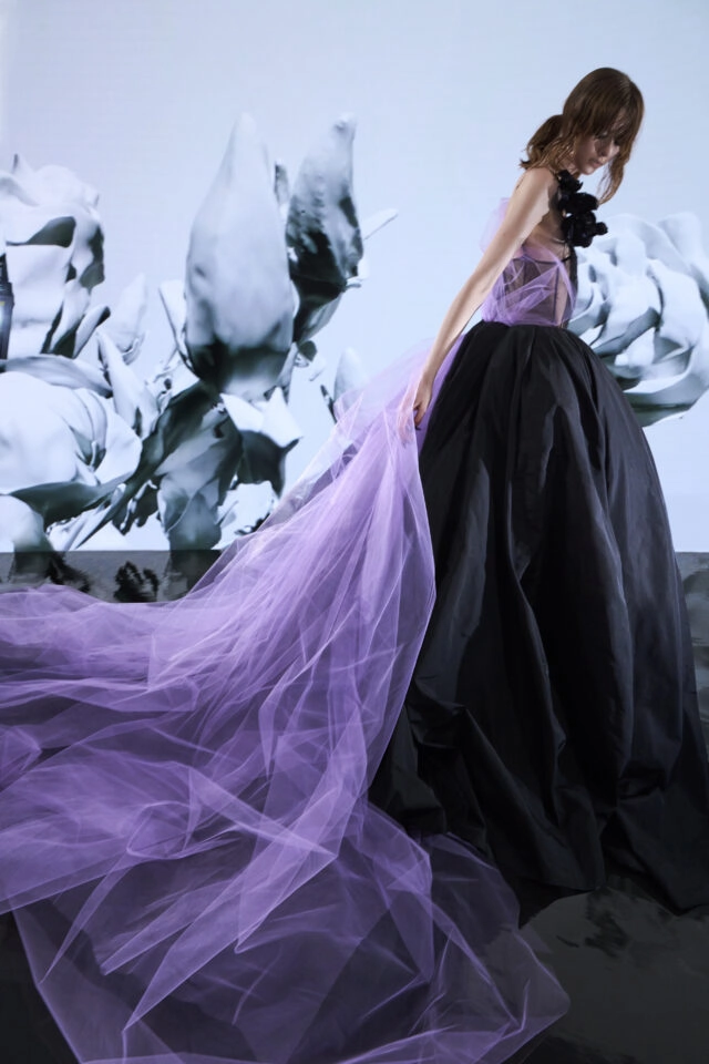 Vera Wang Haute Fashion Spring 2024 Collection Look 3