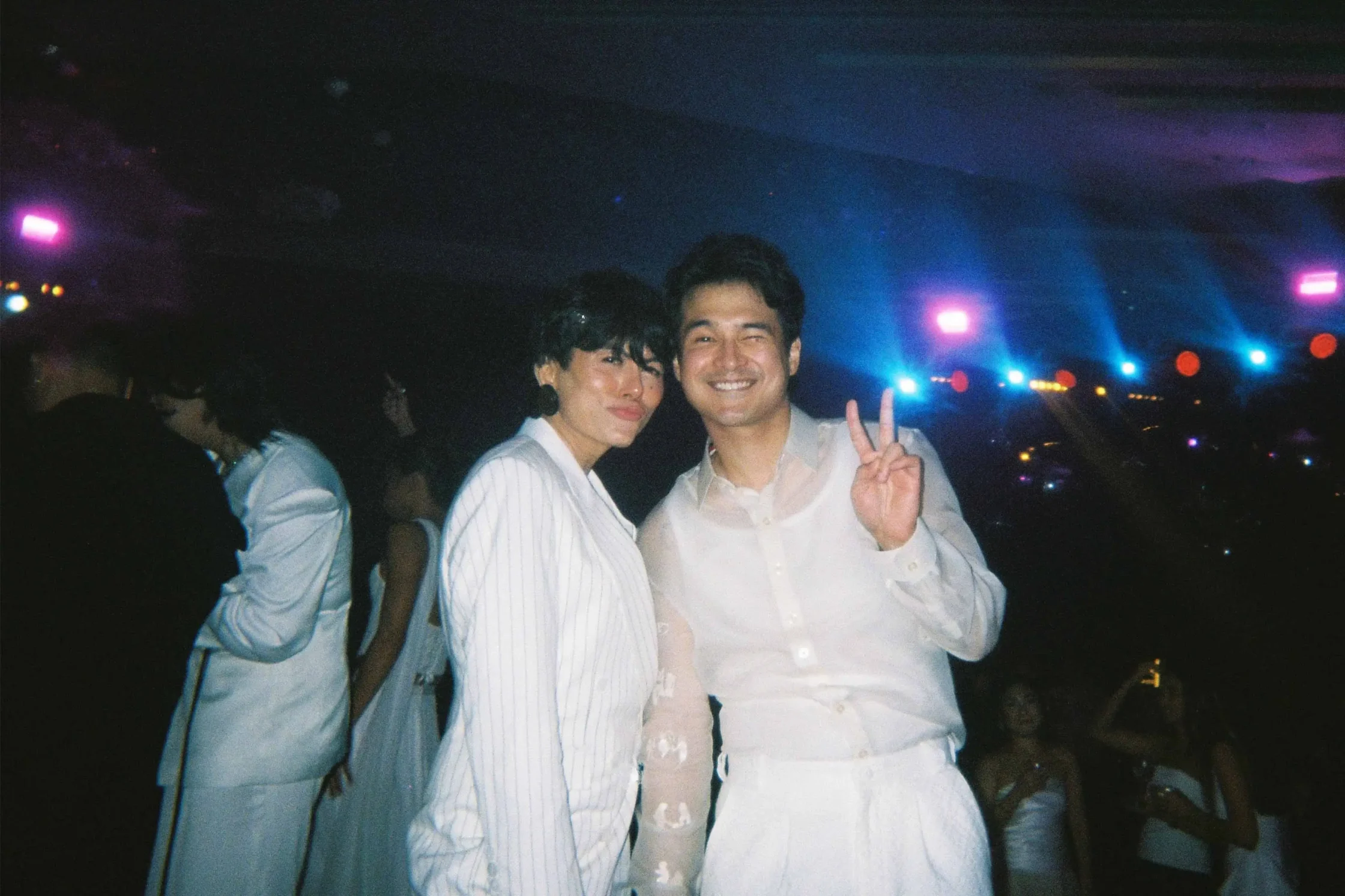 Jo Claravall and Jerome Ponce