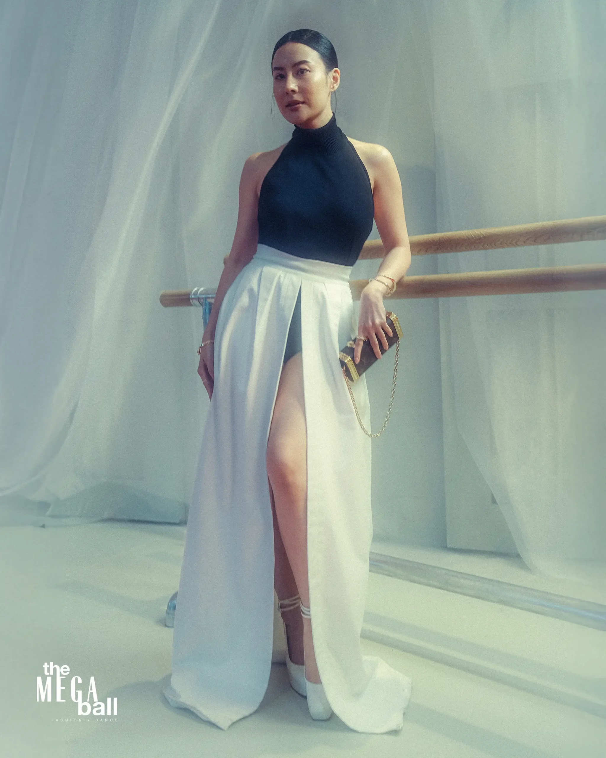 The singaporean entrepreneur wore max mara s/s25 Mega ball 2025
