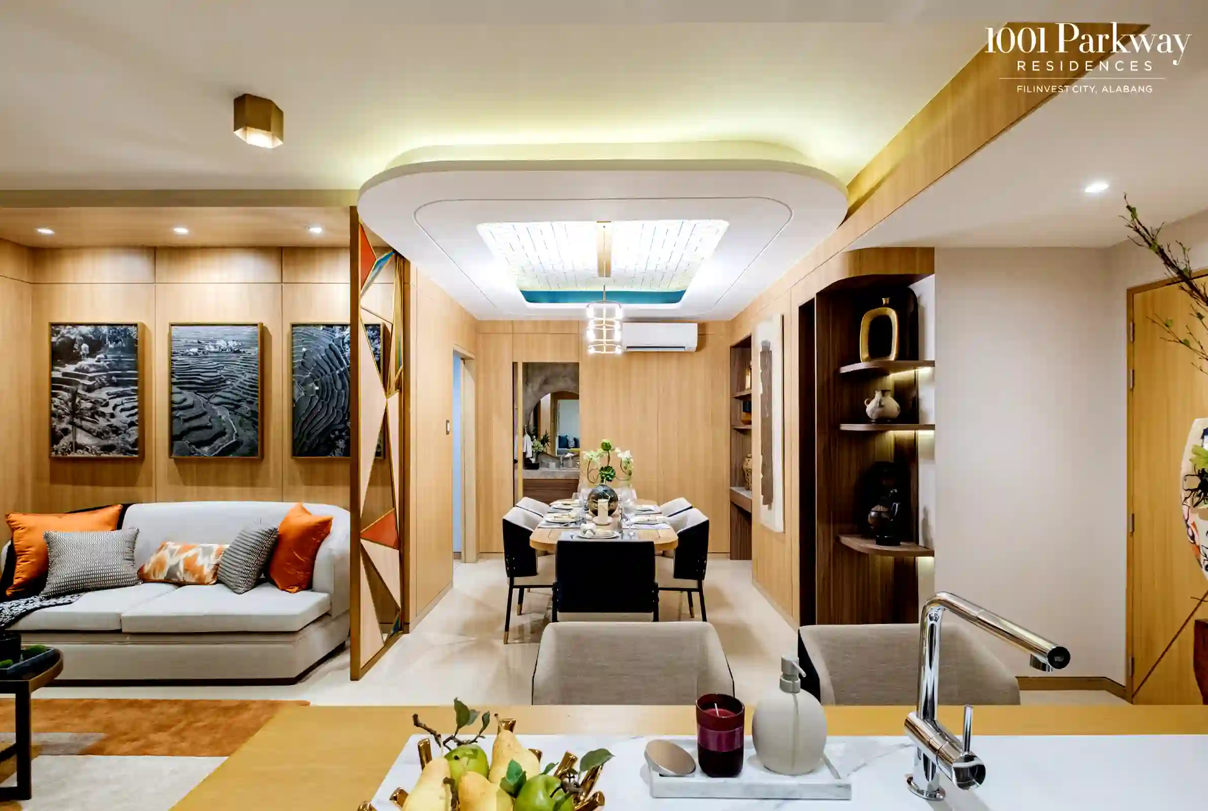 Each unit at 1001 Parkway Residences is designed for light, air, and ease