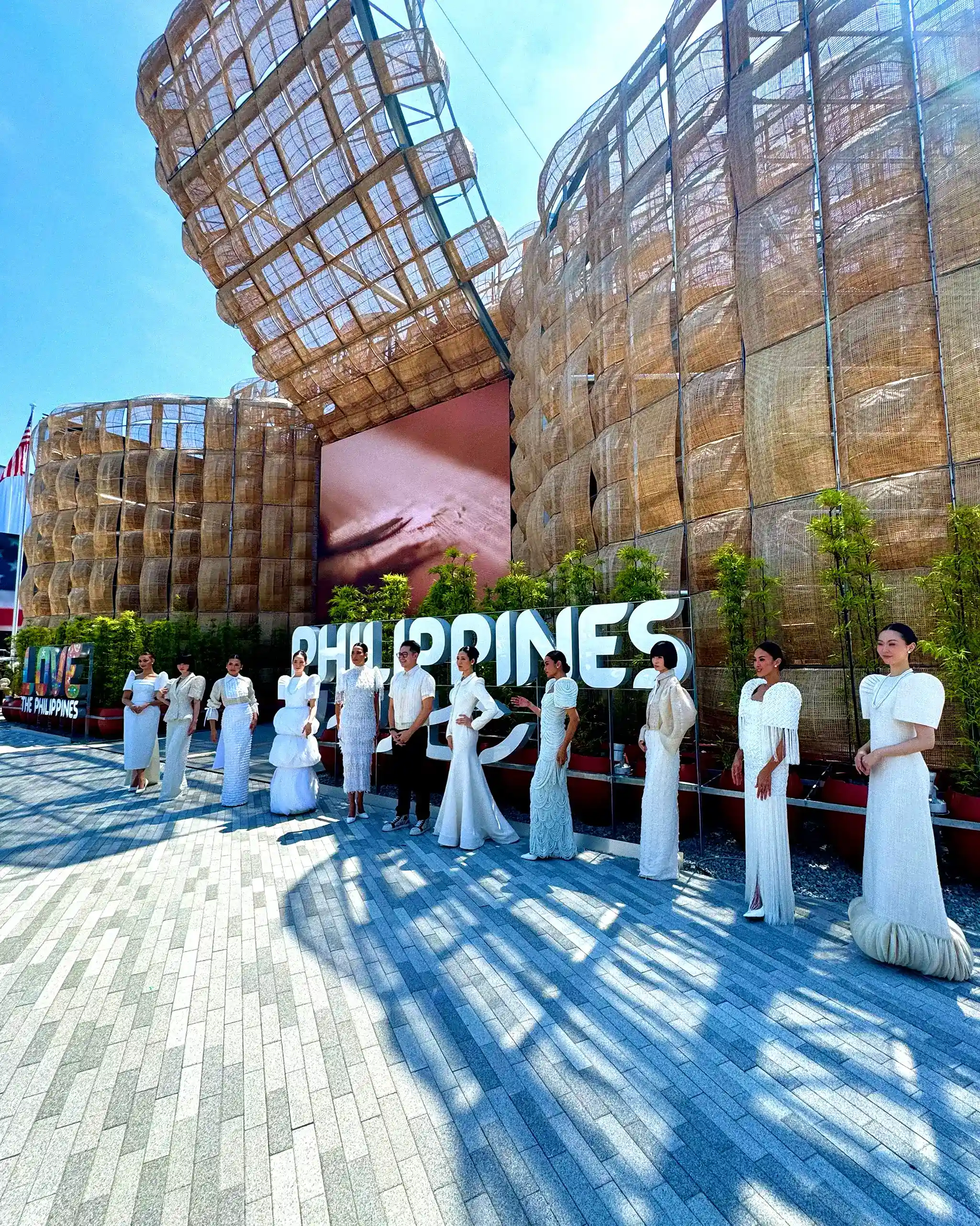 The ‘perlas ng Silanganan’ collection was showcased for the world expo 2025 in osaka